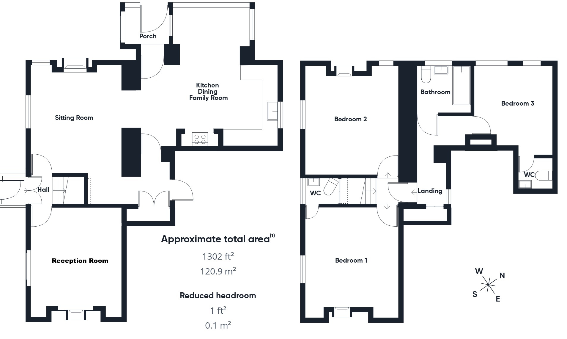 Bush House, Bude, Bude floorplan