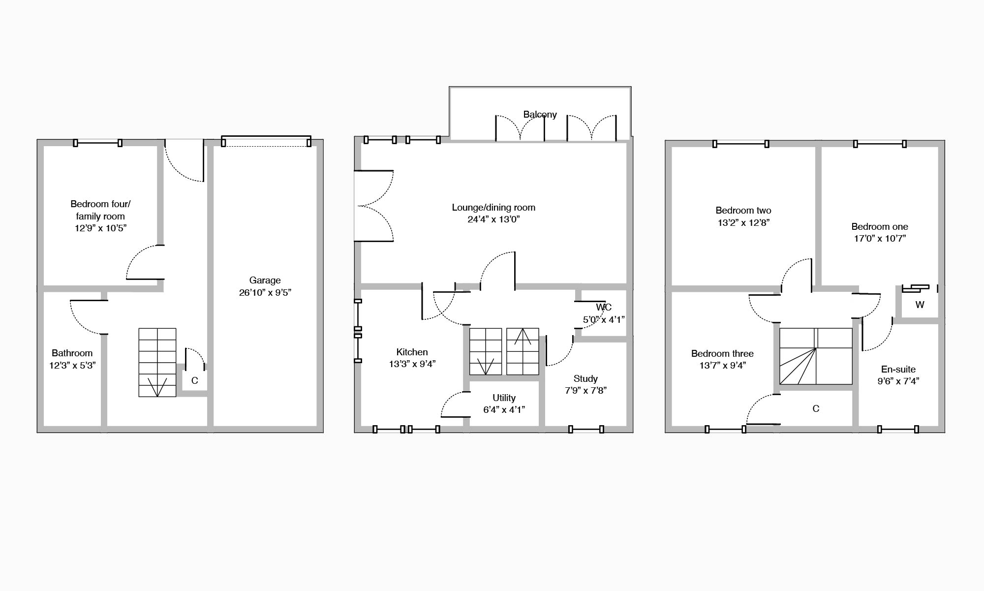 4 bed terraced house for sale in Dalandhui Mews, Garelochhead, Argyll
