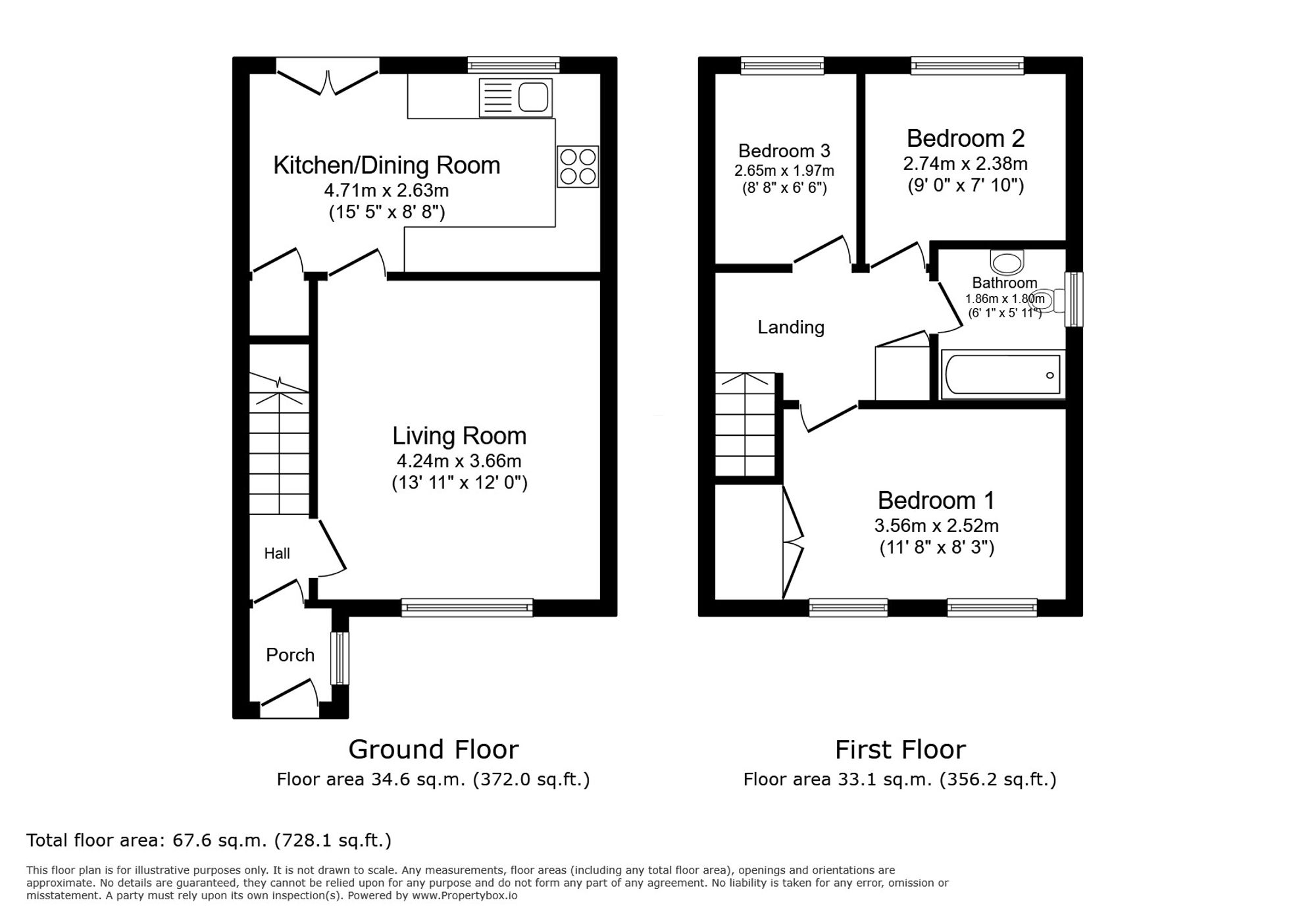 5a Church Street, Tarporley floorplan