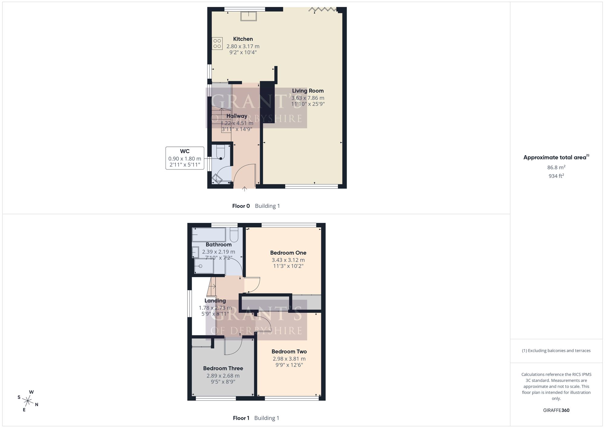 14 Oakerthorpe Road, Matlock floorplan