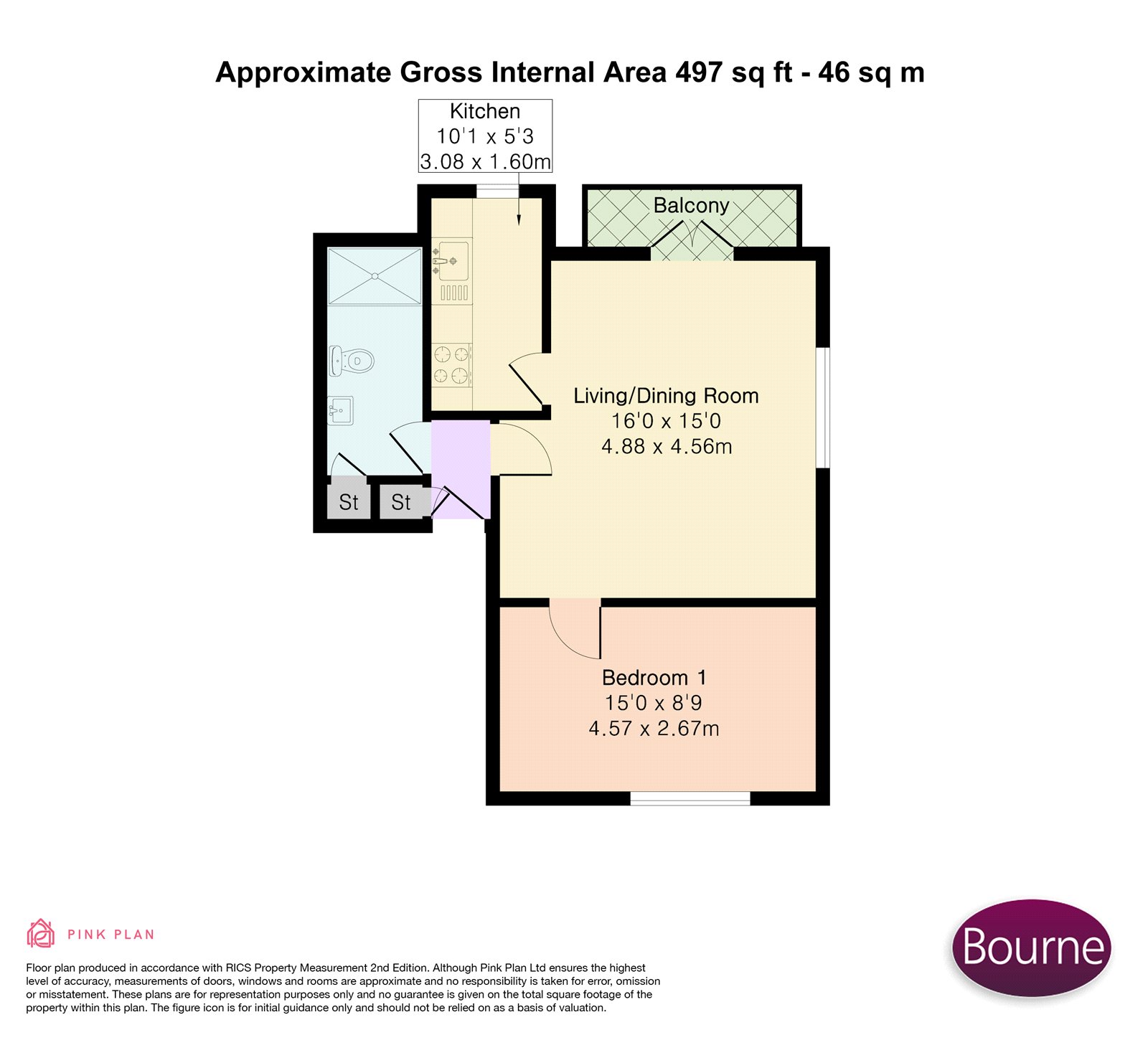 6 Courthope,, Pembroke Road, Woking floorplan