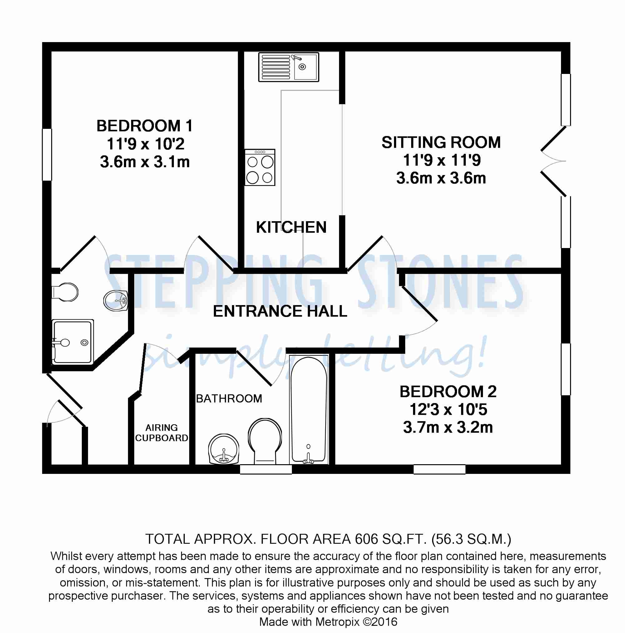 2 Bedrooms Flat to rent in Fulwell Close, Banbury OX16