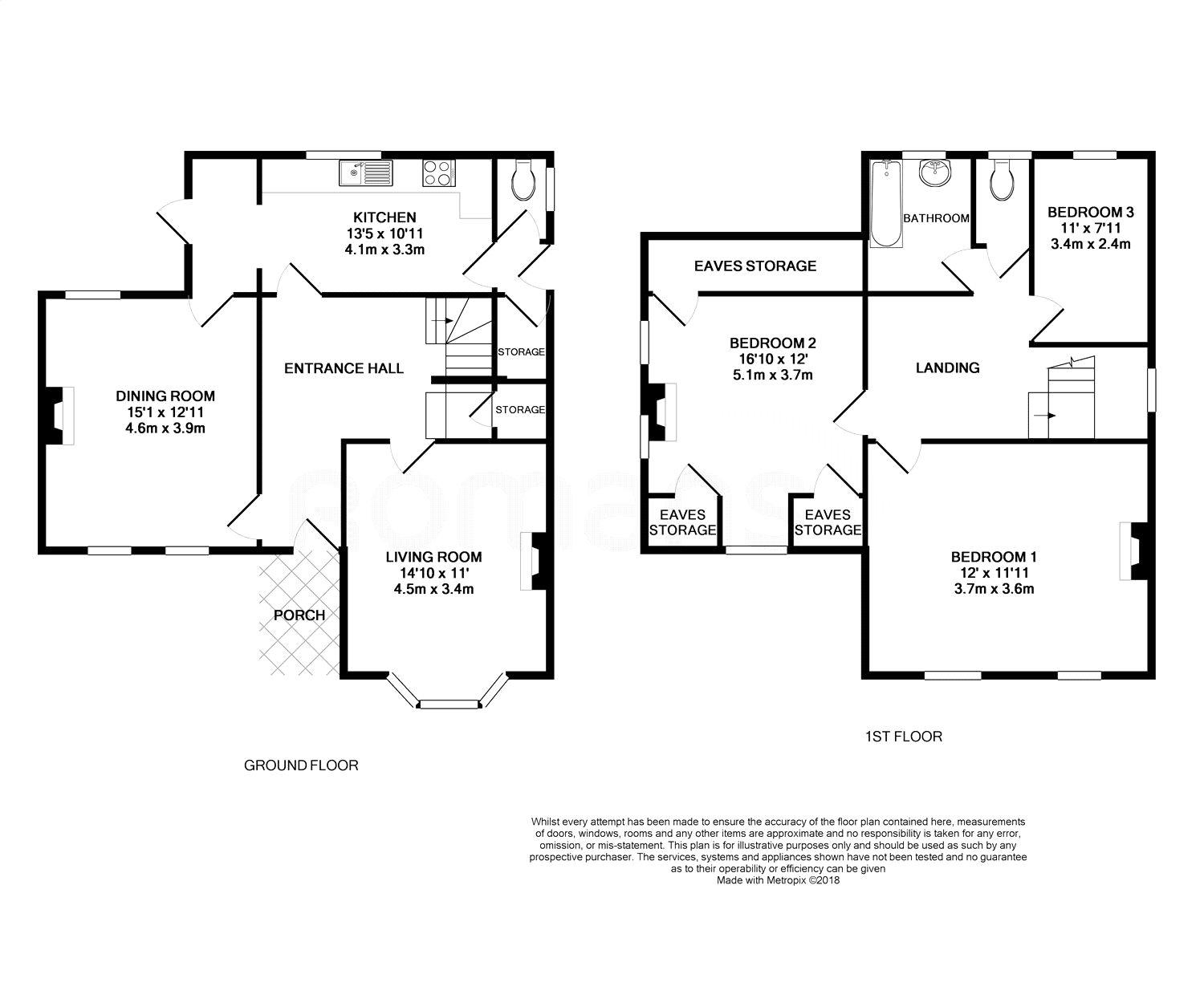 3 Bedrooms Detached house for sale in Waverley Road, Farnborough, Hampshire GU14