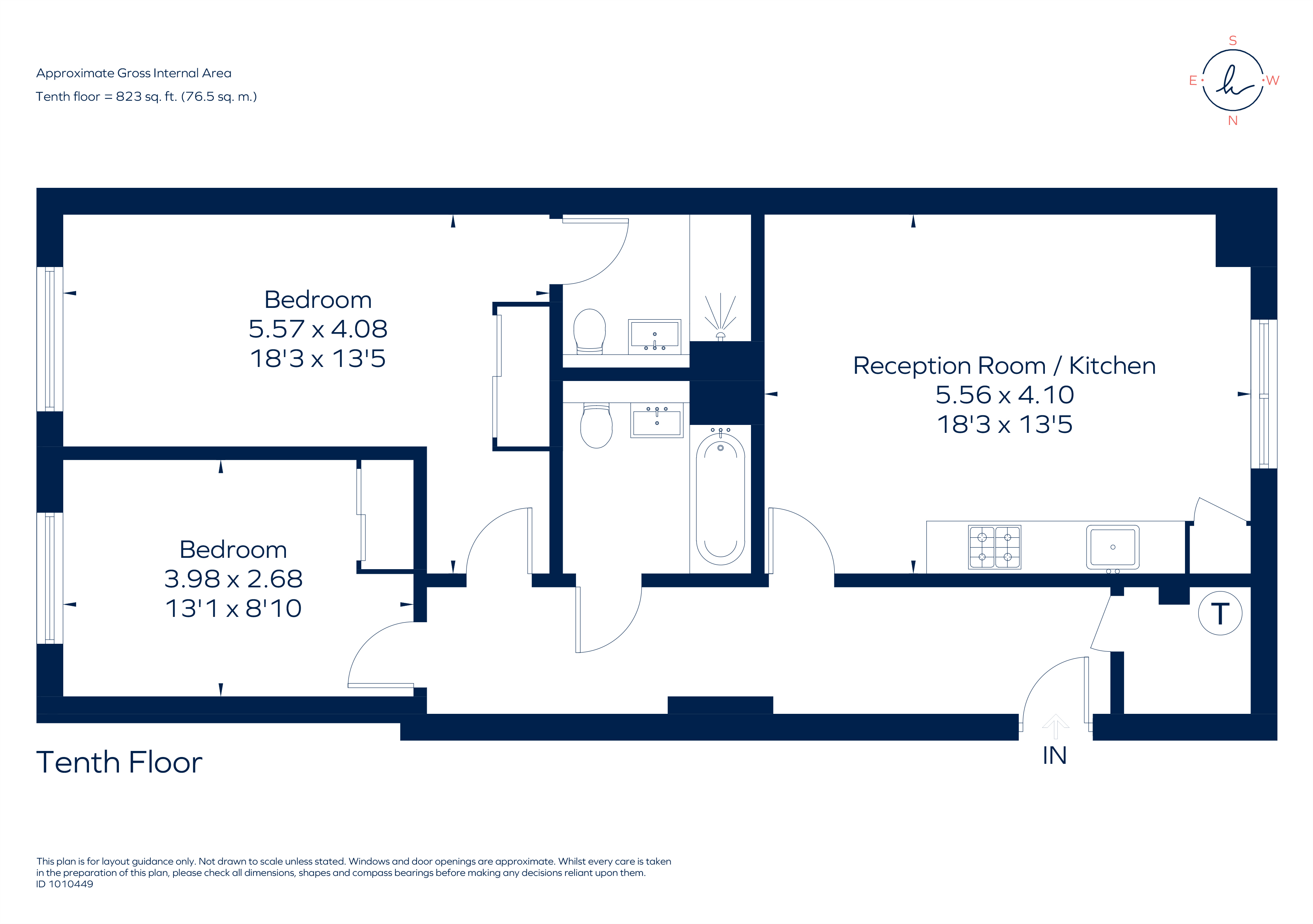 1 Mast Quay, London floorplan