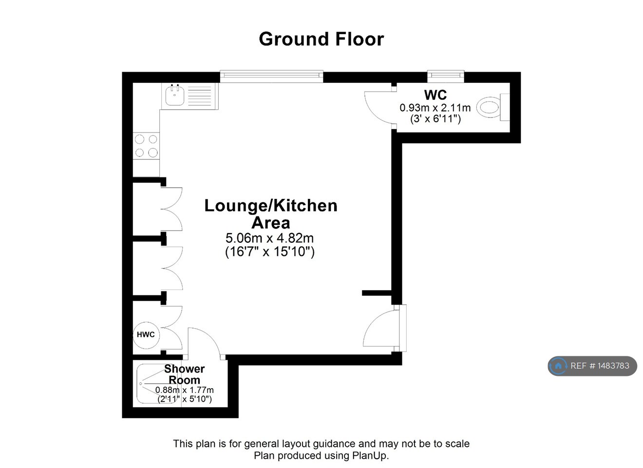 Flat, Victoria Way, London floorplan
