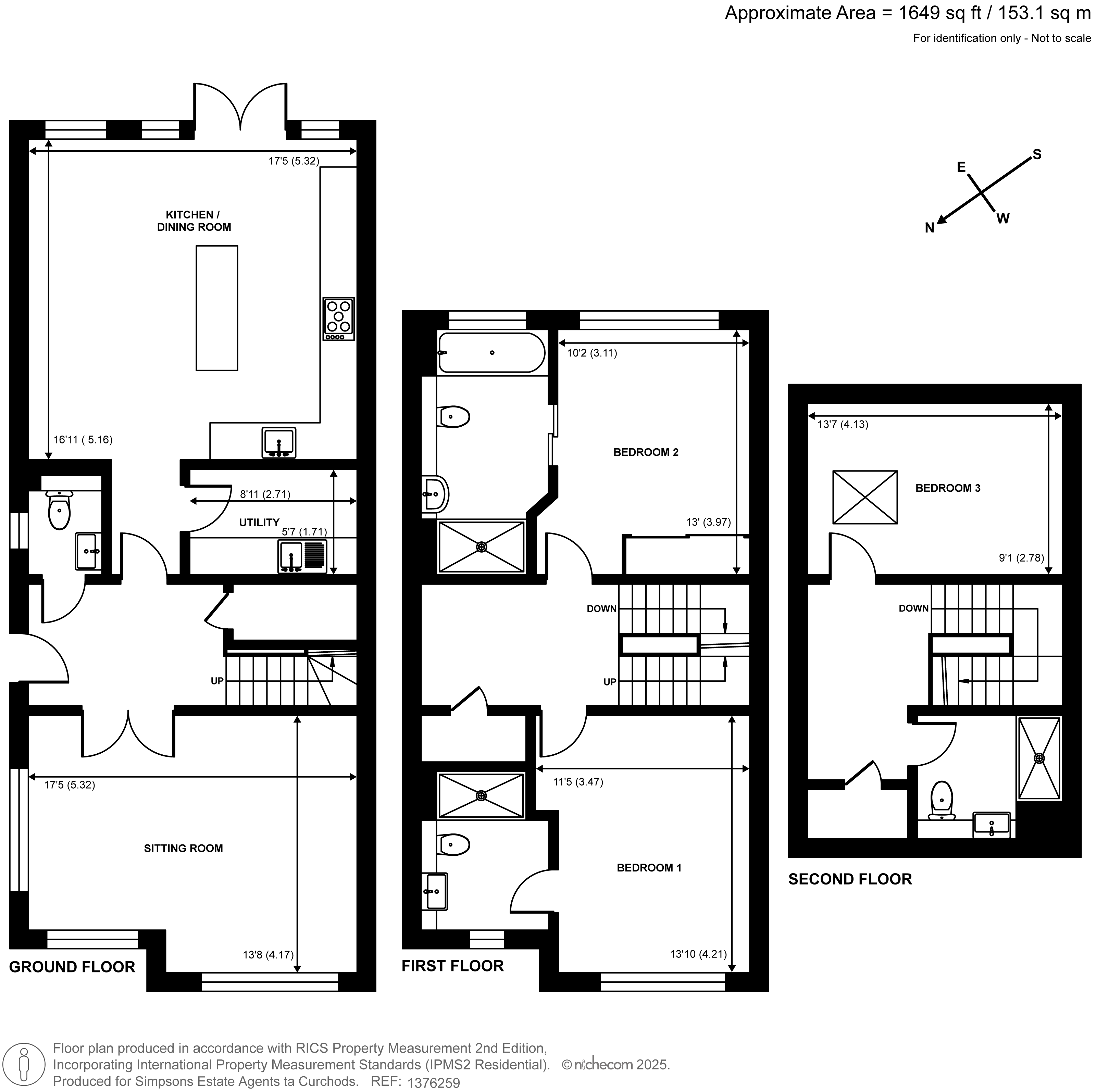 12, Pavilion Place, East Molesey floorplan