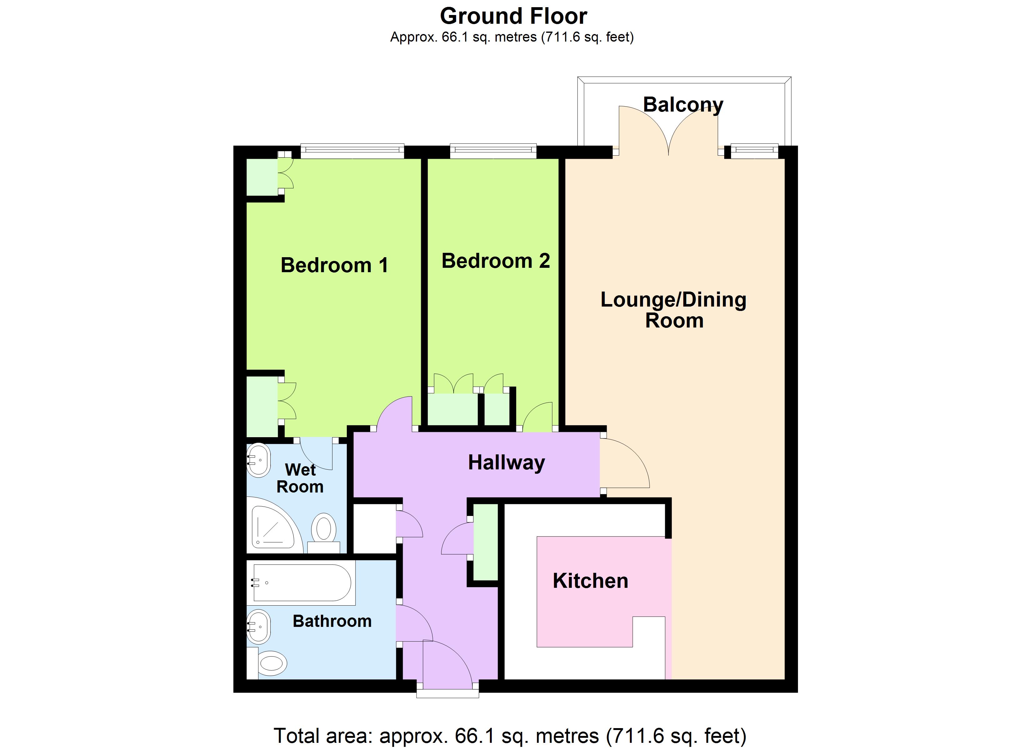 14, Smoke House Quay, MILFORD HAVEN floorplan