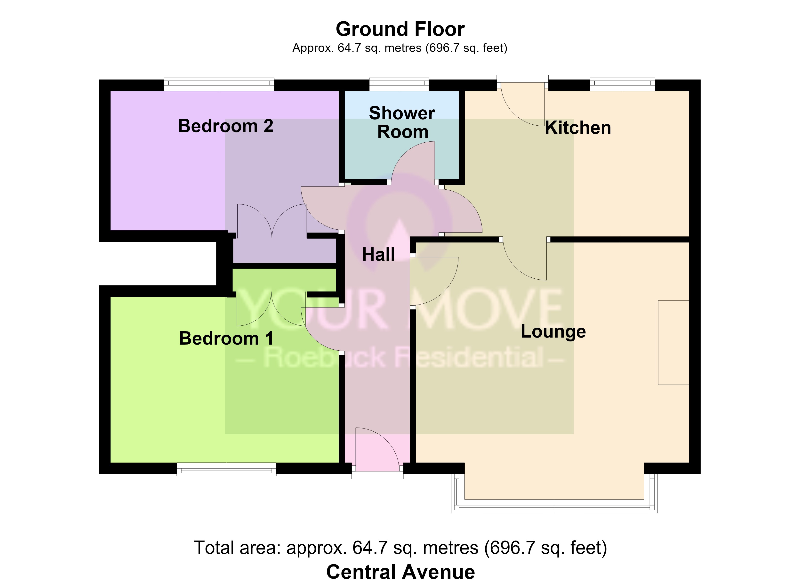 51, Central Avenue, Shipley floorplan