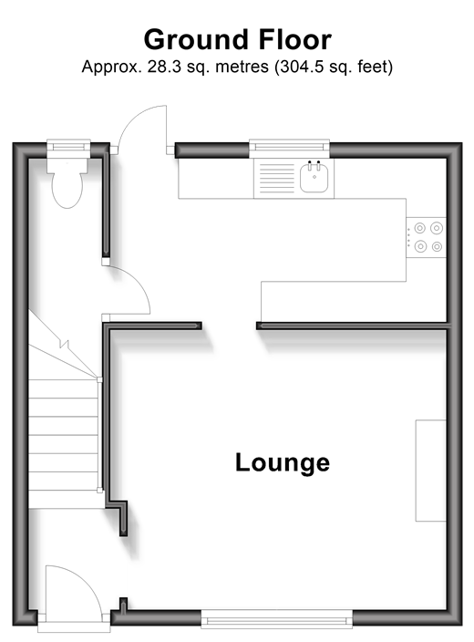 Kings Road Aylesham, Canterbury floorplan