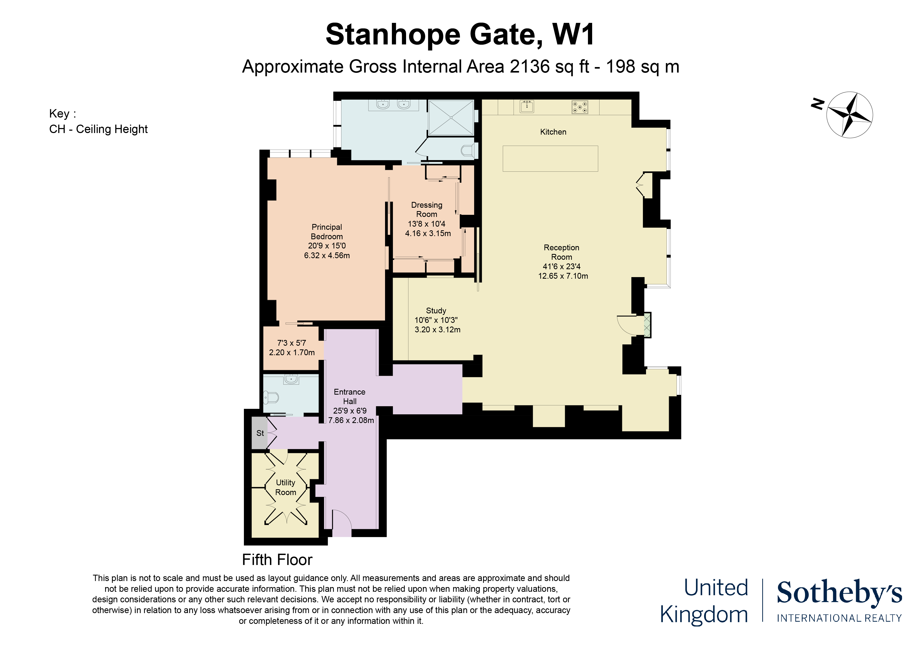 5, 5 Stanhope Gate, London floorplan