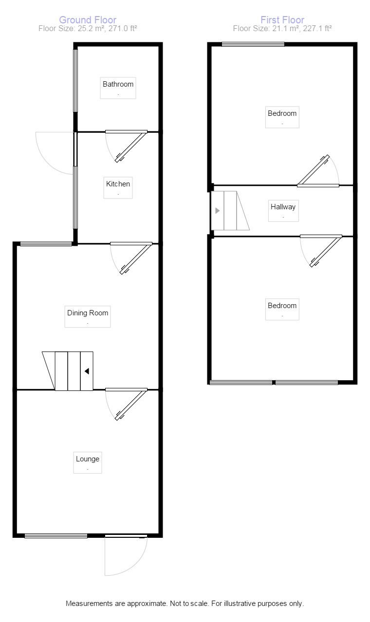 2 Bedrooms Terraced house to rent in Cumming Street, Hartshill, Stoke-On-Trent ST4