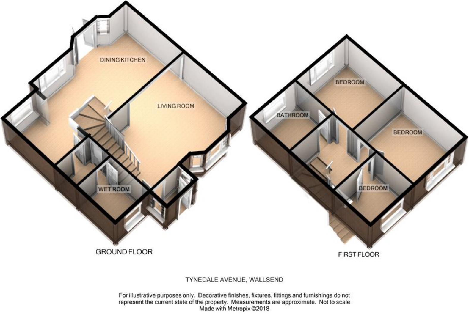 Tynedale Avenue, Wallsend NE28, 3 bedroom semidetached house for sale