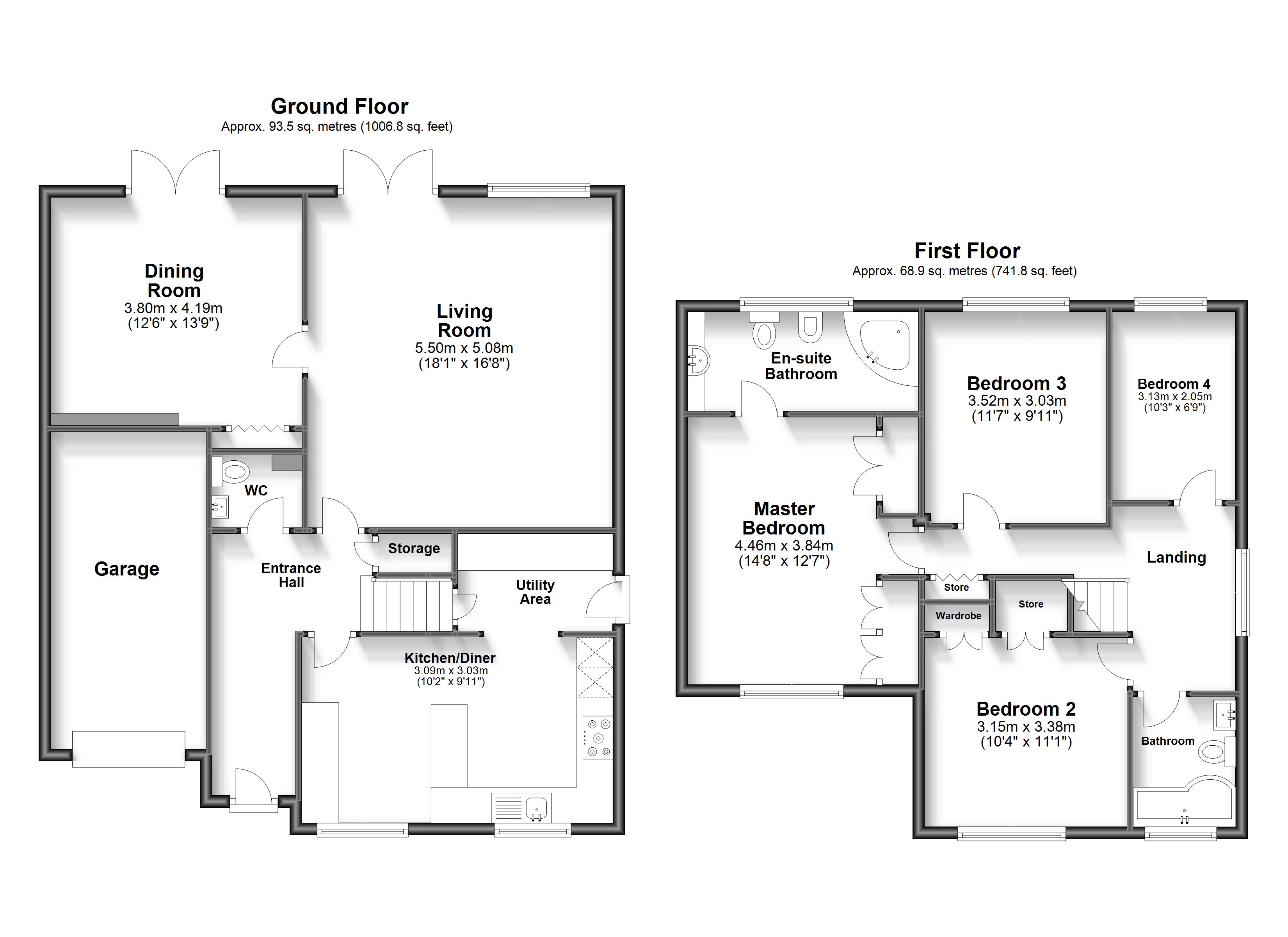 24, Trinity Close, Crawley floorplan