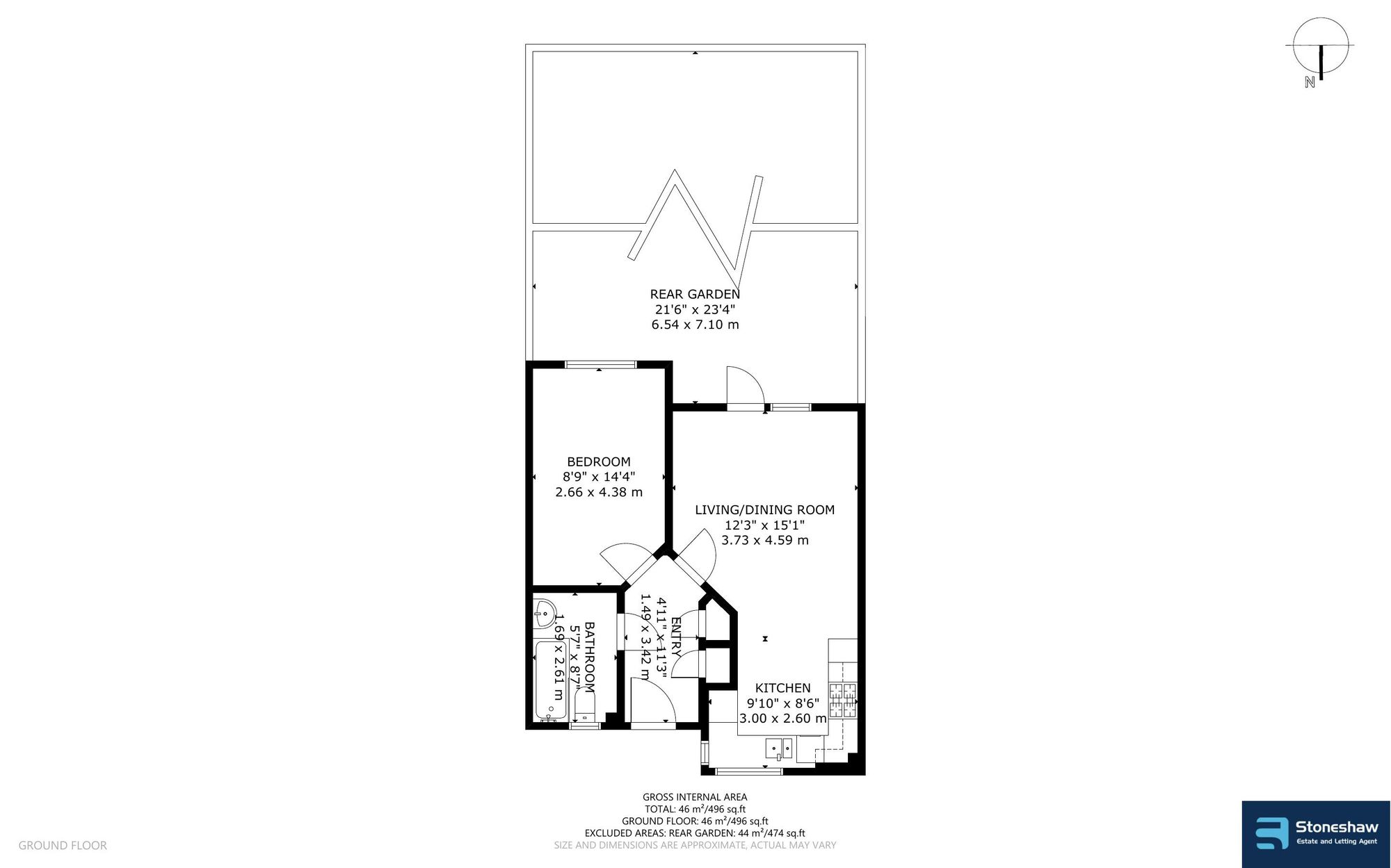 35 Ron Todd Close, Dagenham floorplan