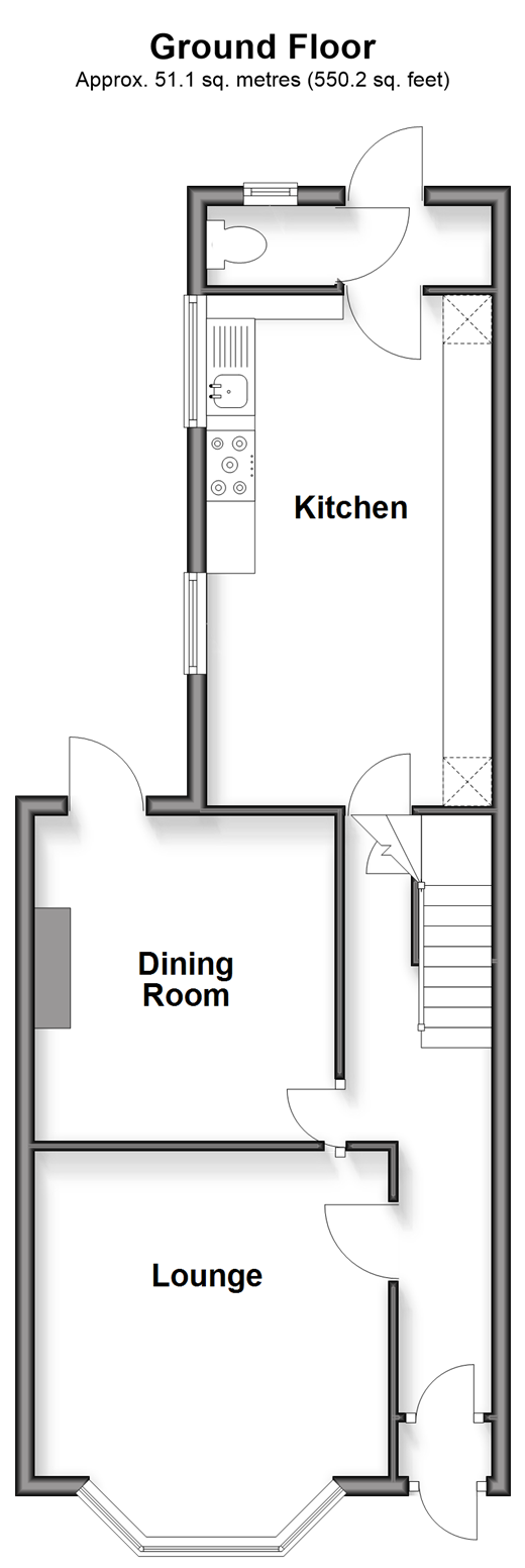Michigan Avenue, London floorplan