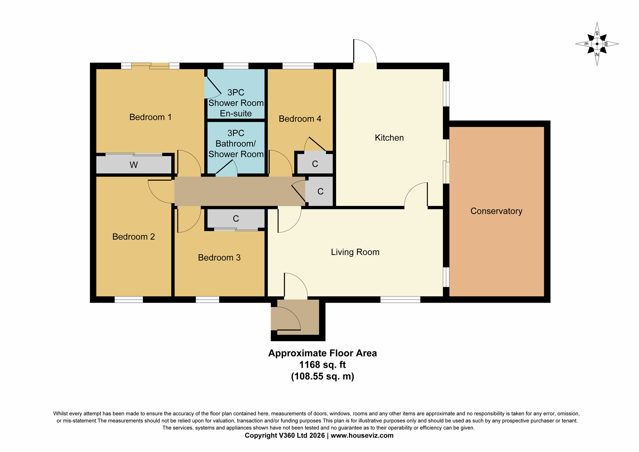2, Doune Gardens, Gourock floorplan