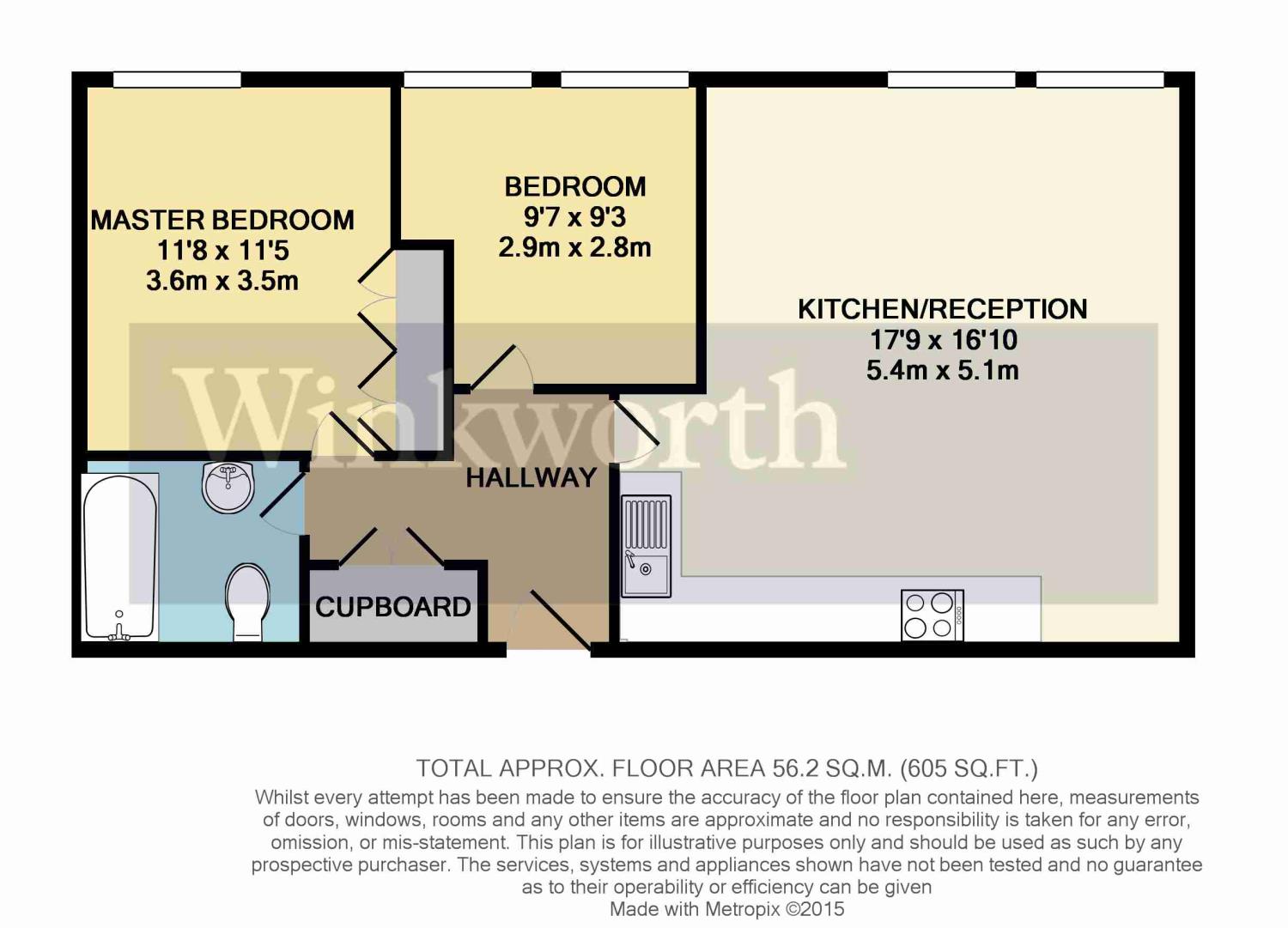 Flat 10,, City Gate, Reading floorplan