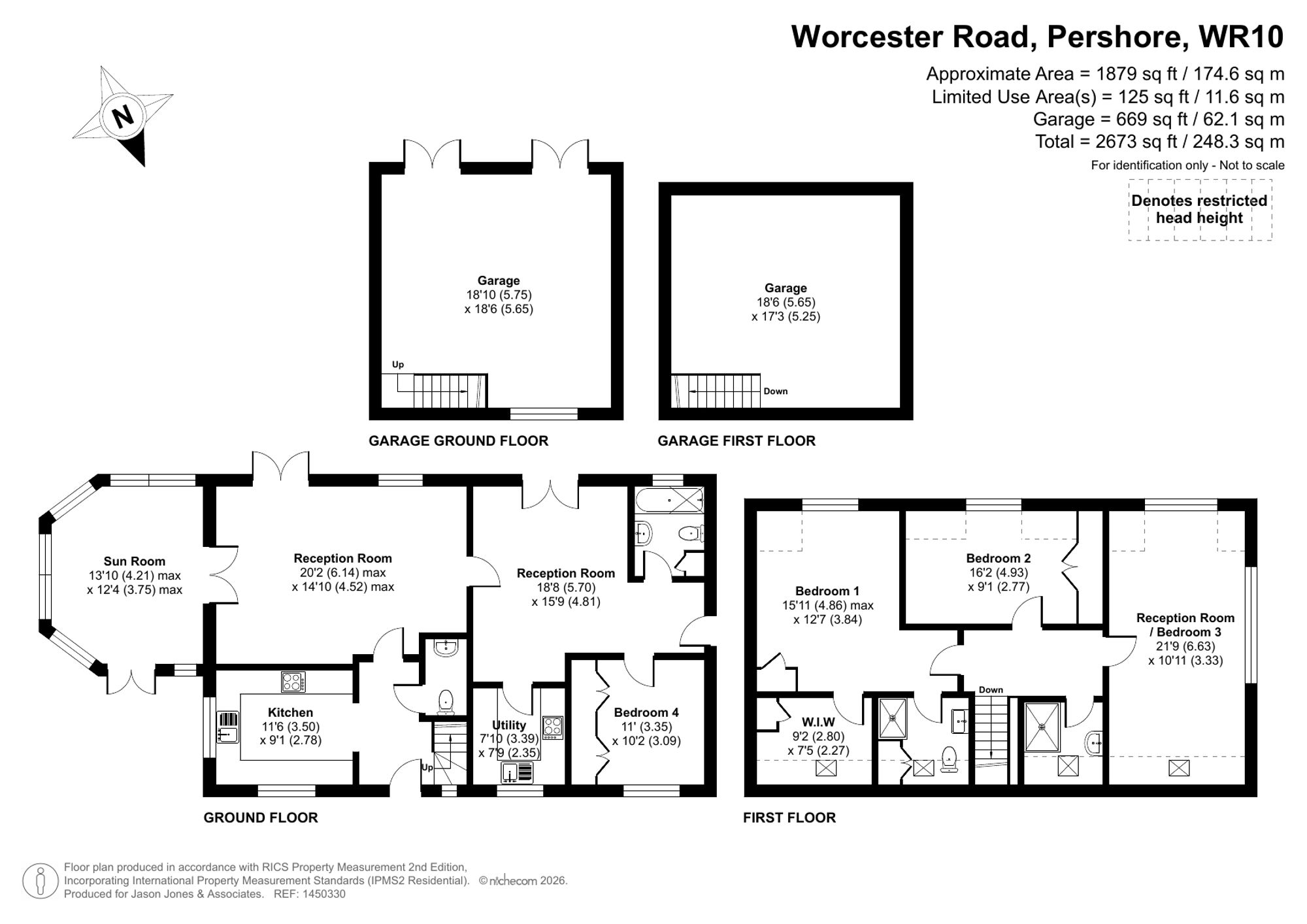 Bowbrook Cottage Worcester Road, Pershore floorplan