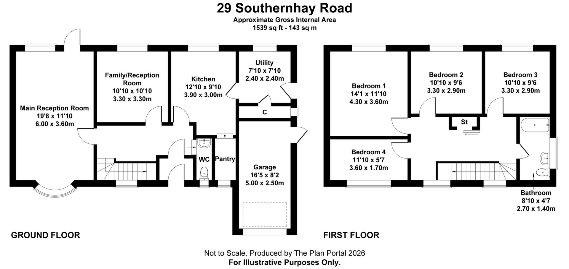 29, Southernhay Road, Leicester floorplan