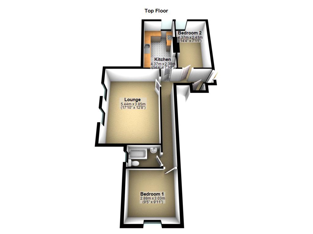 2 Bedrooms Flat to rent in Maytree Close, Old Shoreham Road, Hove BN3