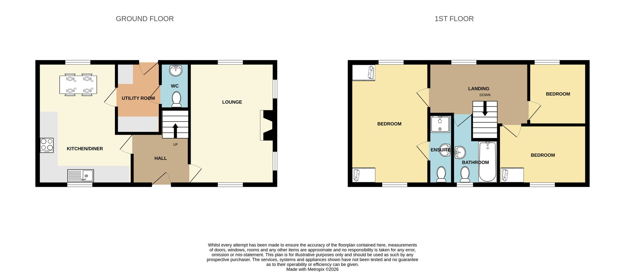 26 Guanockgate Road, Spalding floorplan
