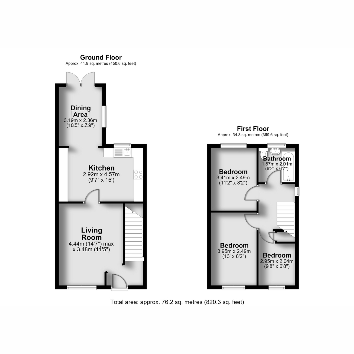 Sussex Close, Giltbrook floorplan