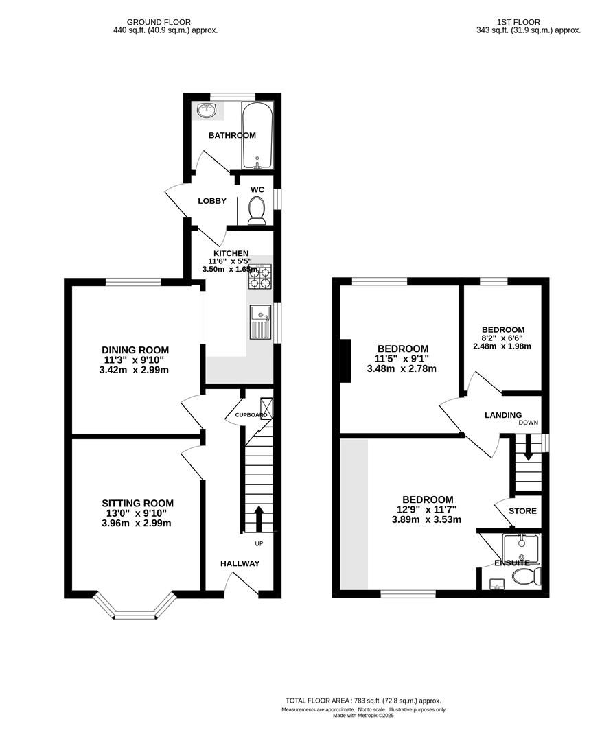 117, Ingrave Road, Brentwood floorplan