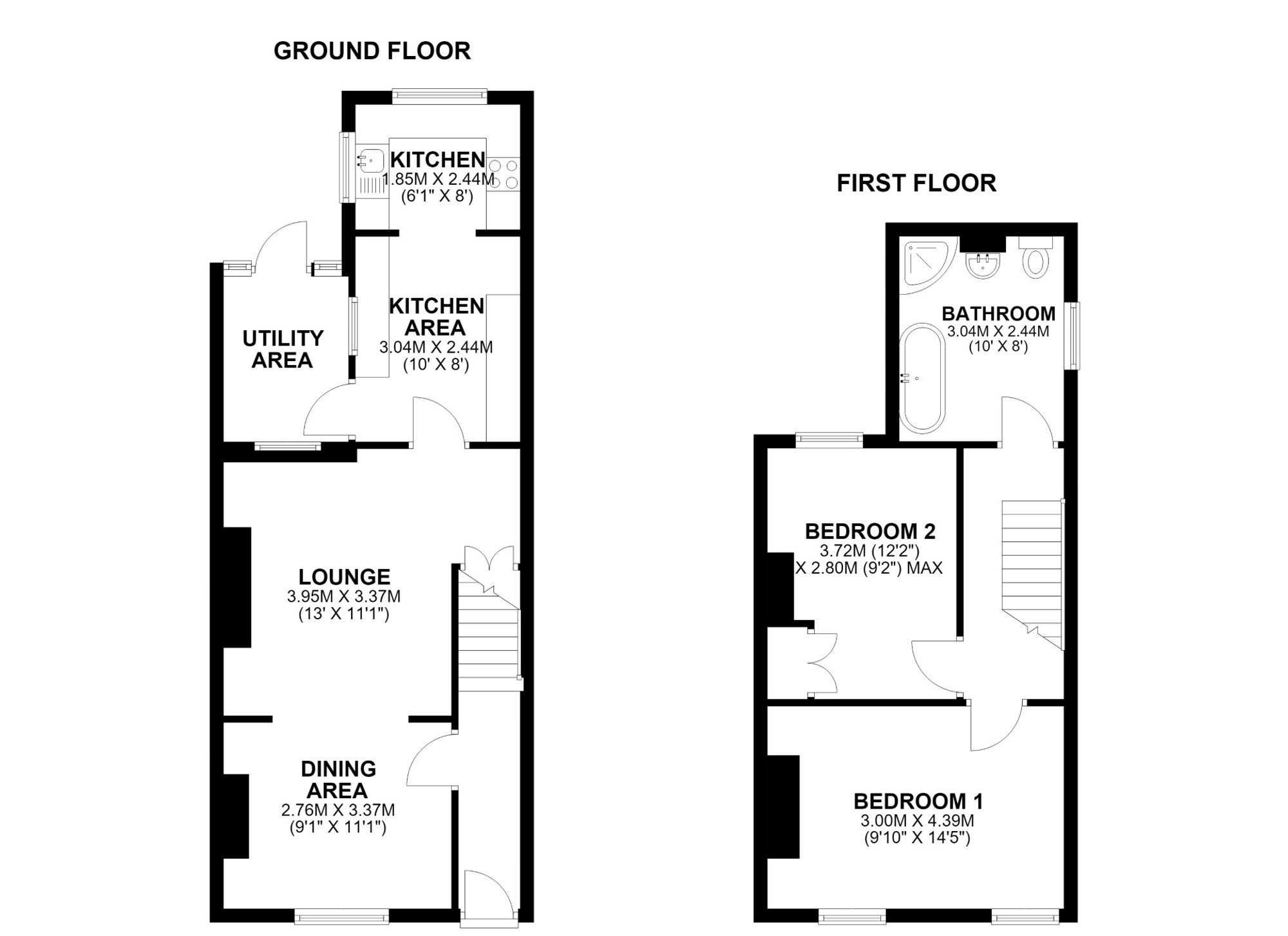 41 Cheltenham Terrace, Bridgend floorplan
