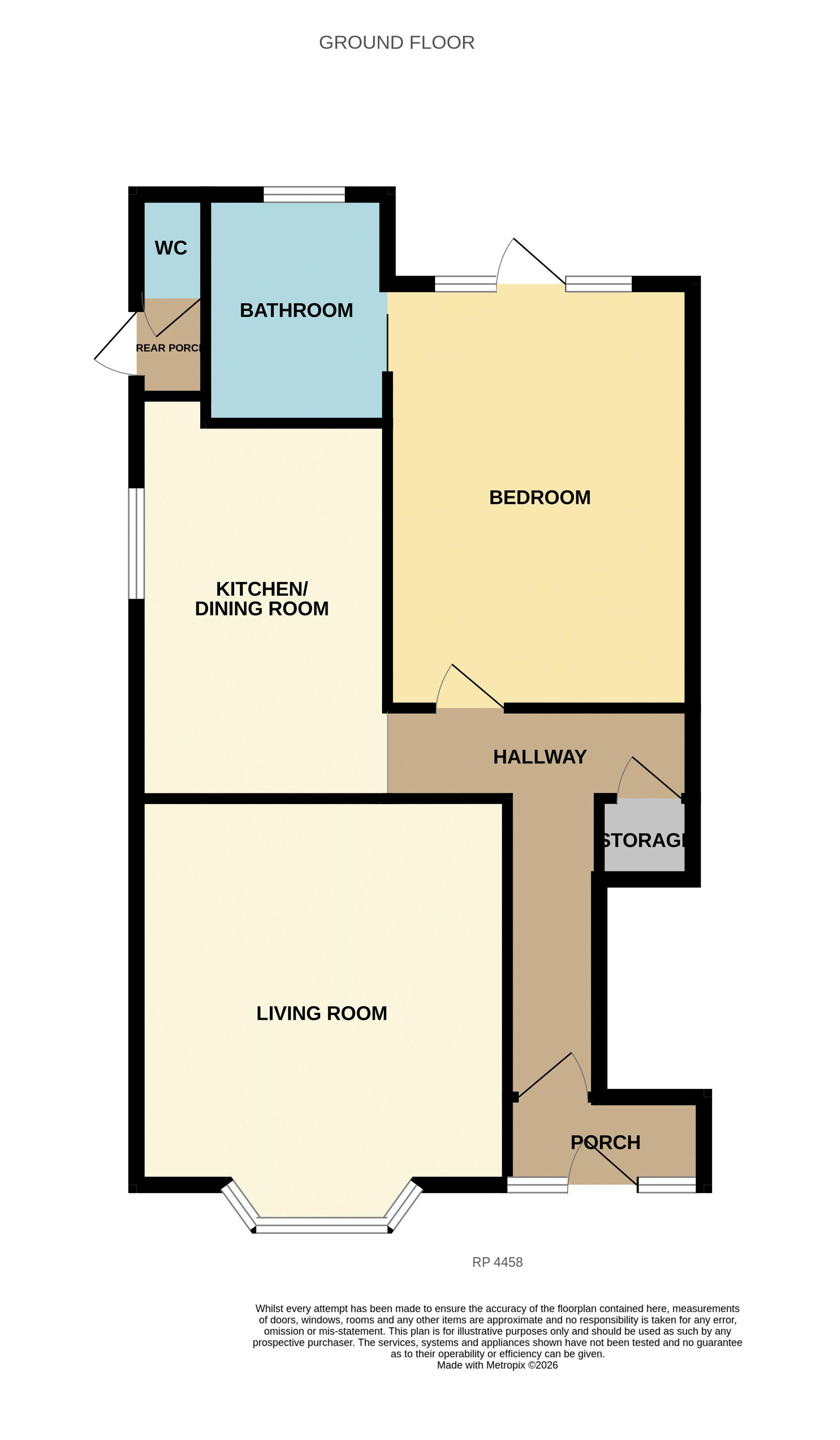 Rhos Road, Colwyn Bay floorplan