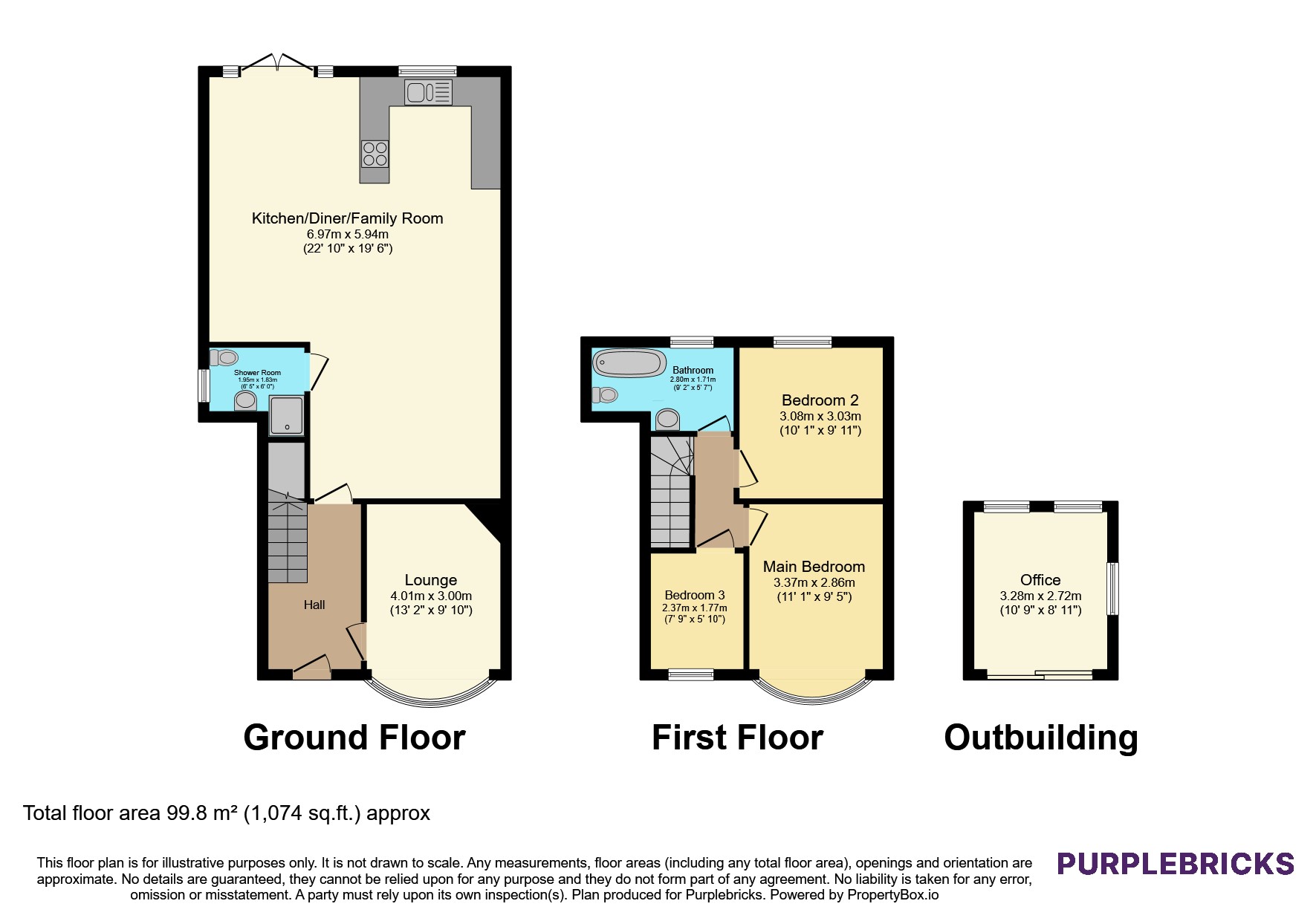 17, Worboys Road, Worcester floorplan