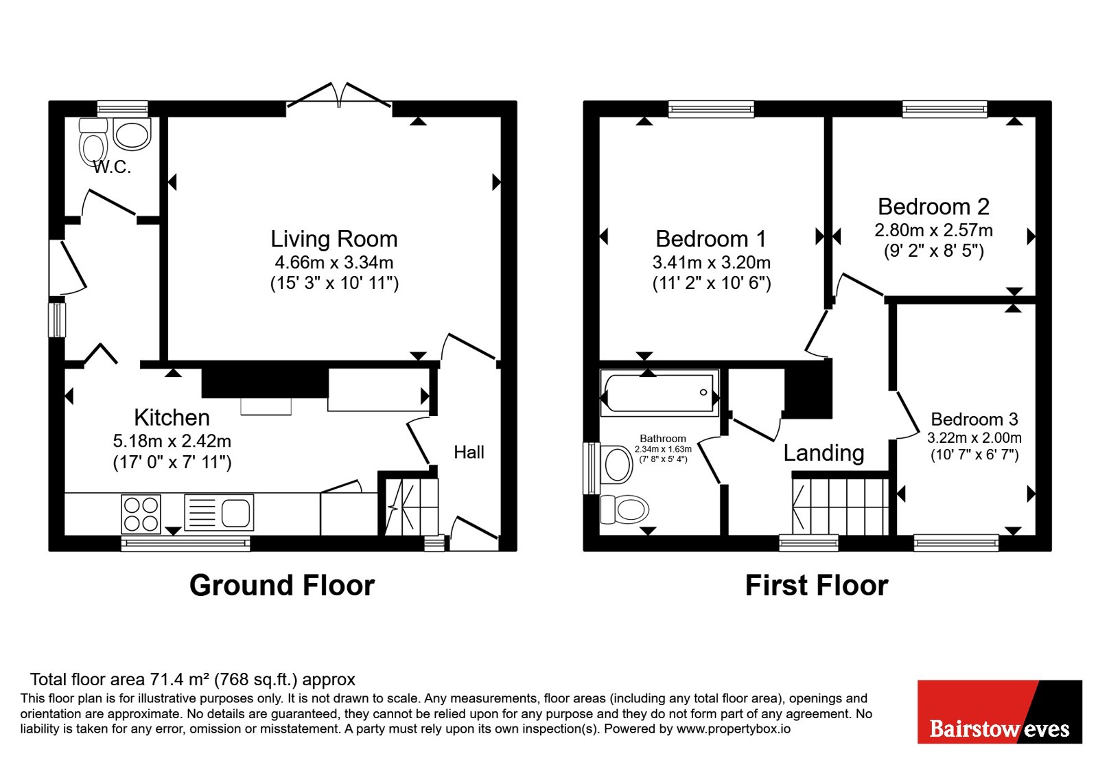 20, Coronation Road, Nottingham floorplan
