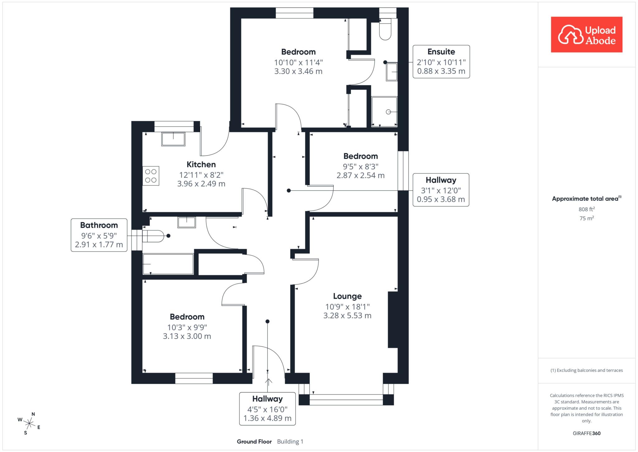 15, Watt Court, Stonehouse floorplan
