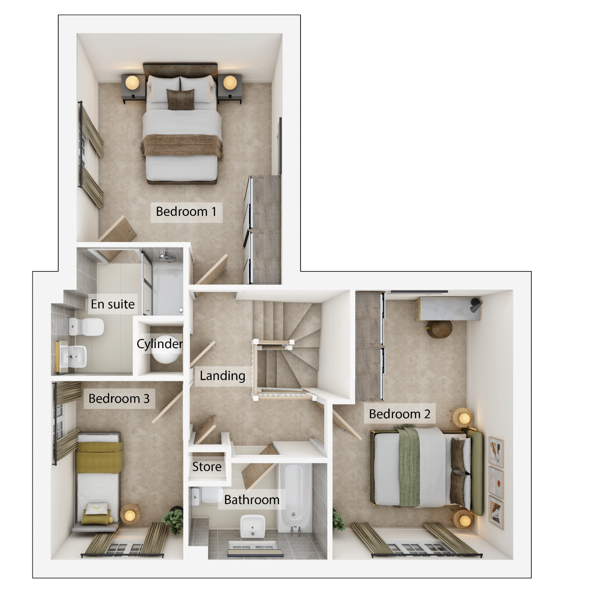 270, Hanafey Way, Northampton floorplan