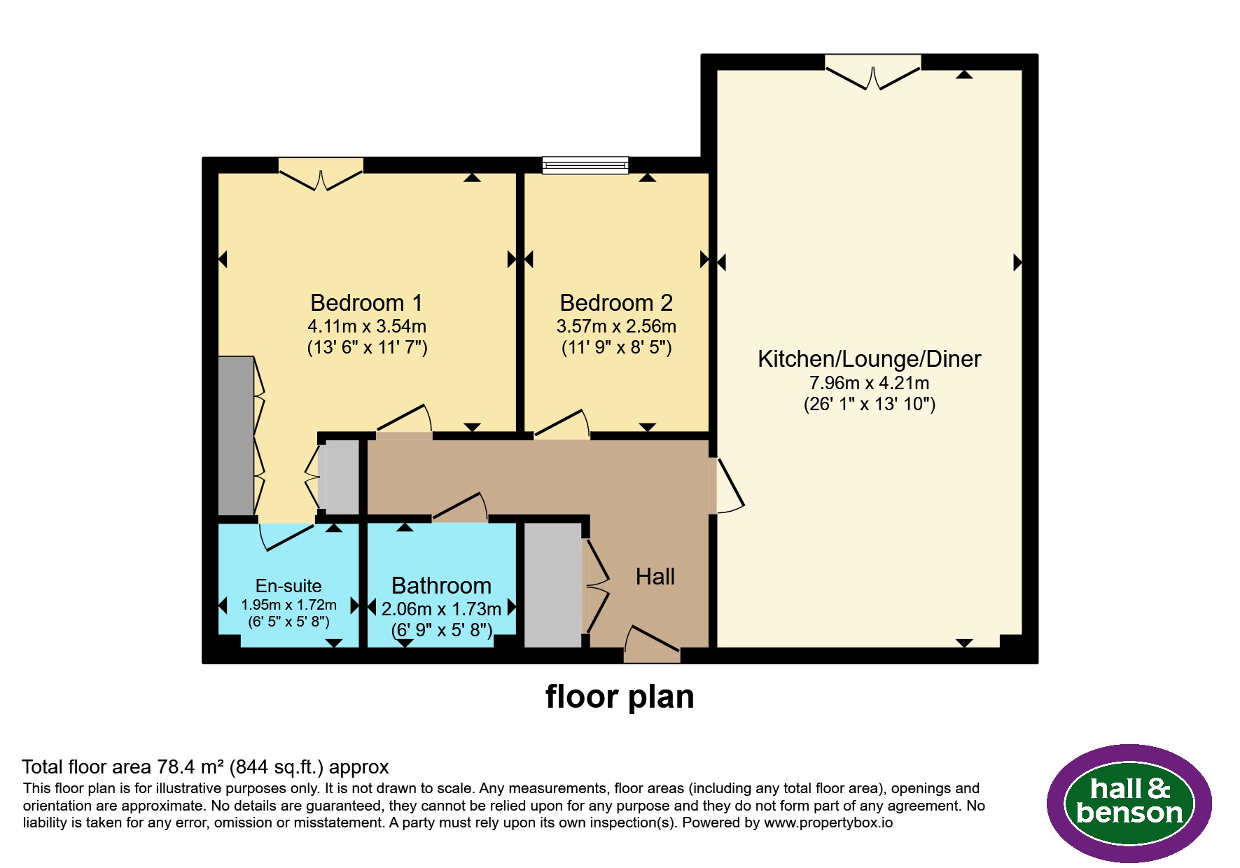 17, Priory Heights Court, Derby floorplan