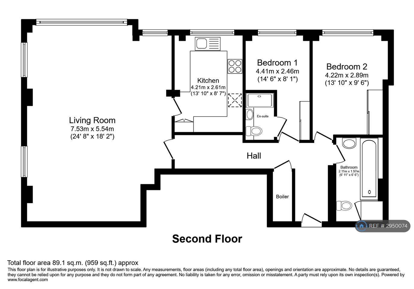 Smithbrook Kilns, Cranleigh floorplan