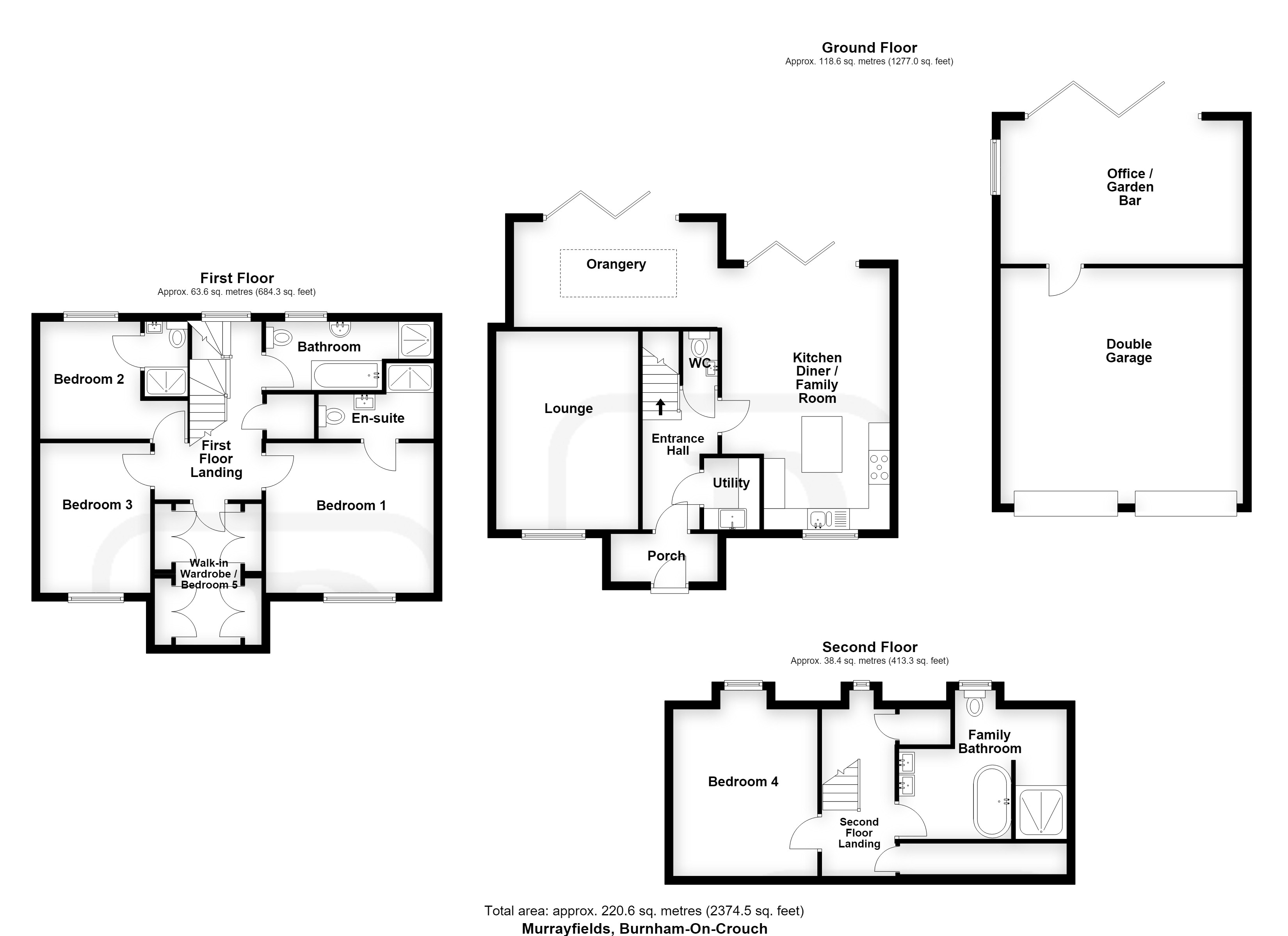 5, Murrayfields, Essex floorplan
