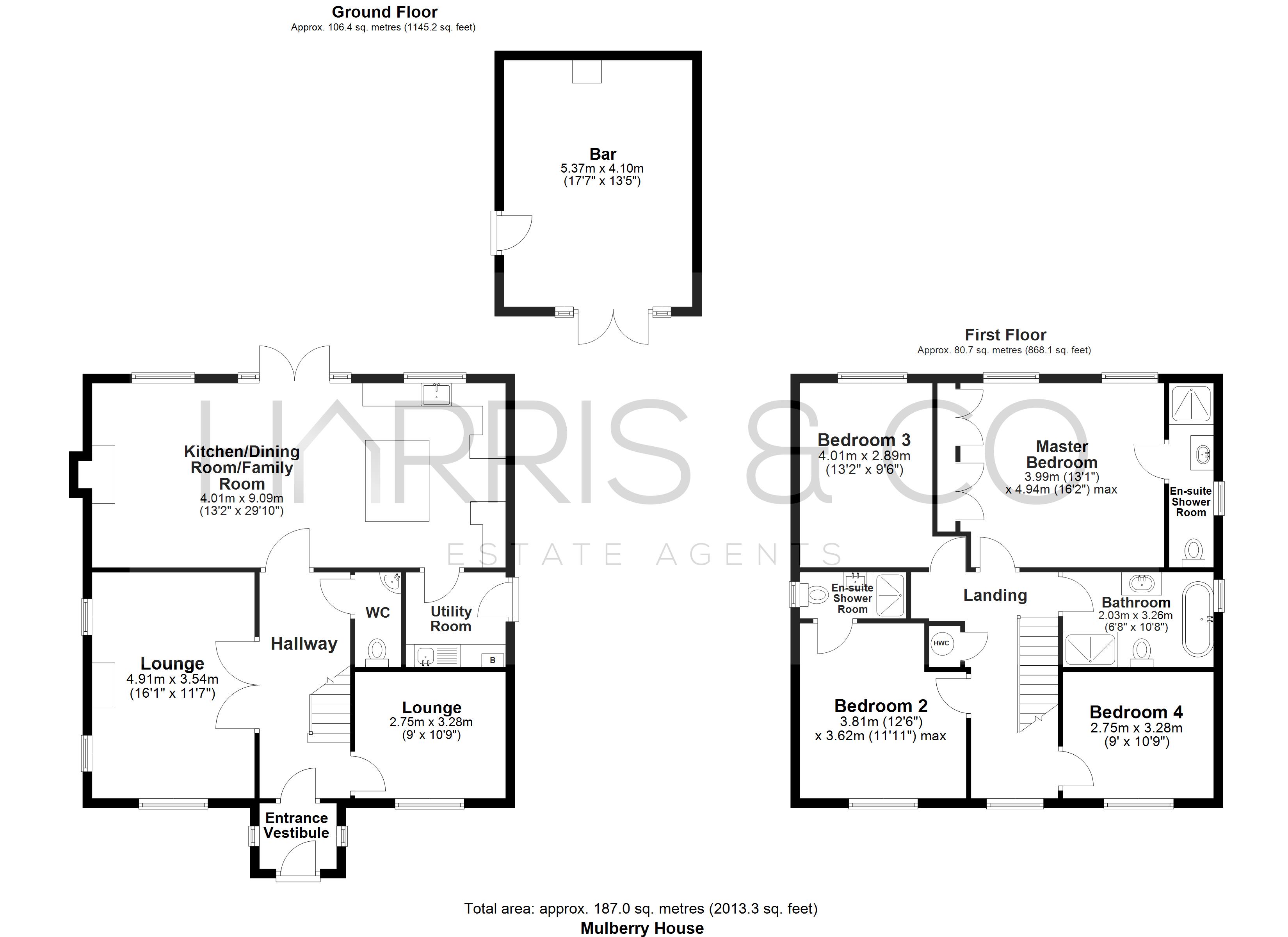 Mulberry House,, Back Lane, Poulton-le-Fylde floorplan