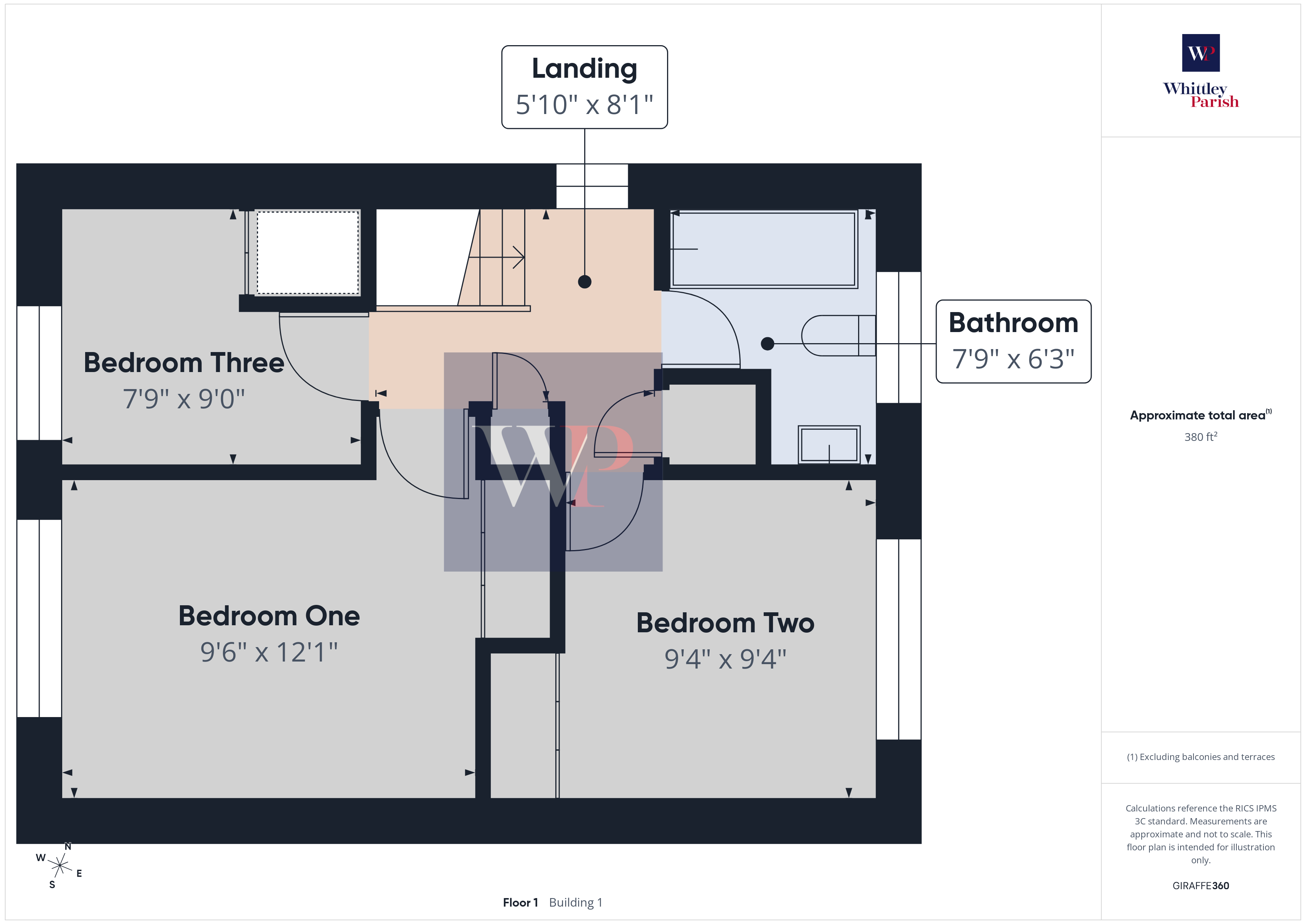 43, Edenside Drive, Attleborough floorplan