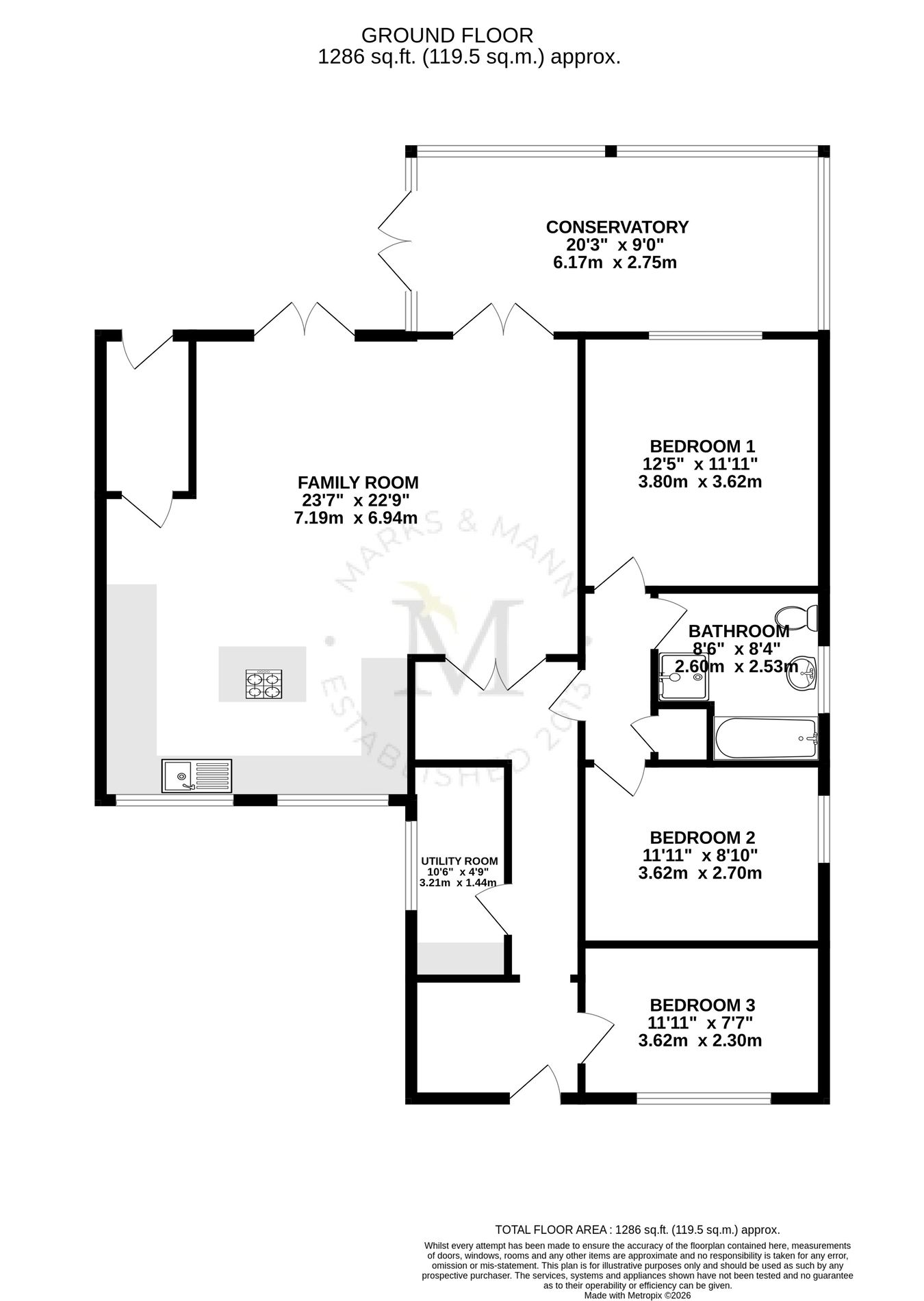 10, Beech Close, Ipswich floorplan