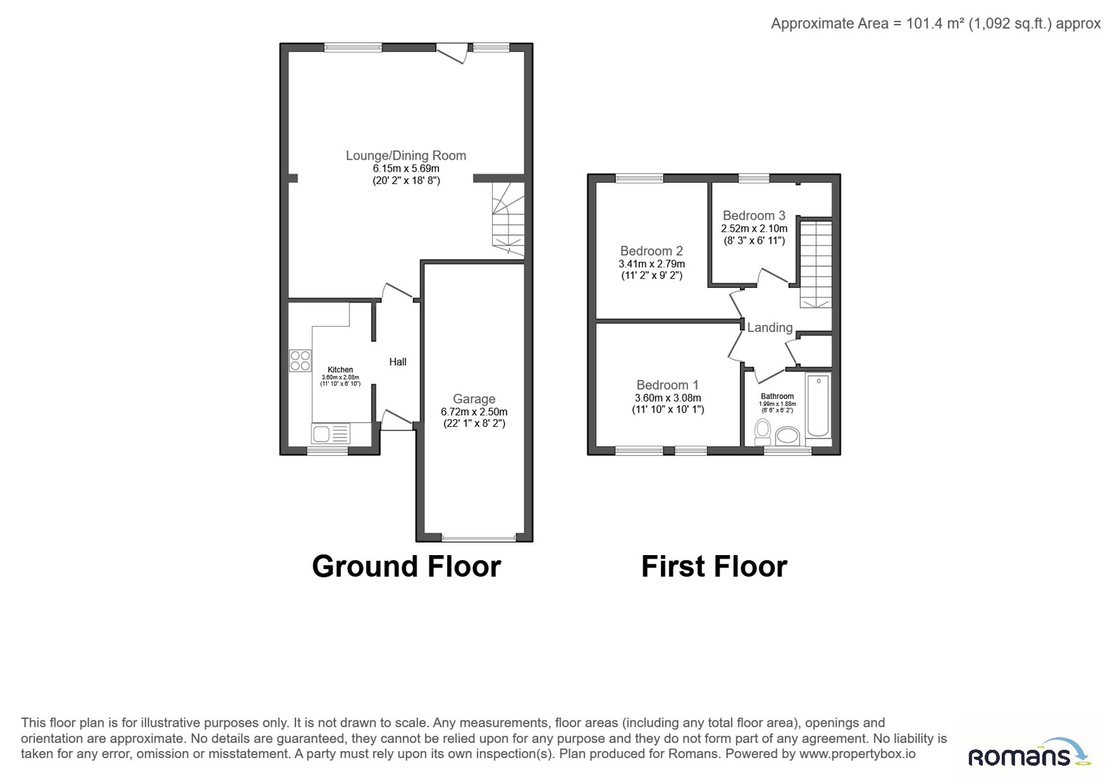 7, Stamford Avenue, Camberley floorplan