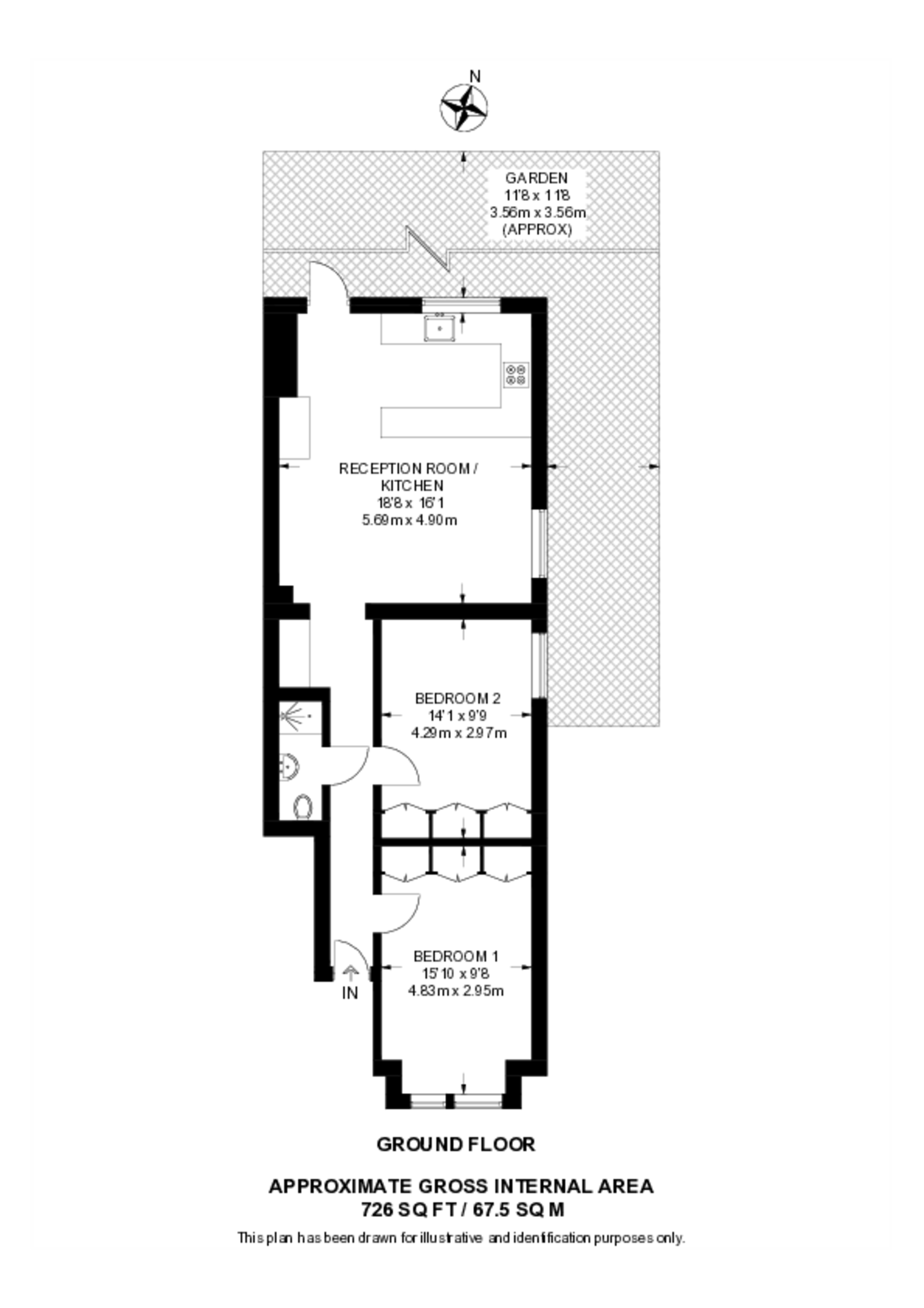 Overdale Road, South Ealing floorplan