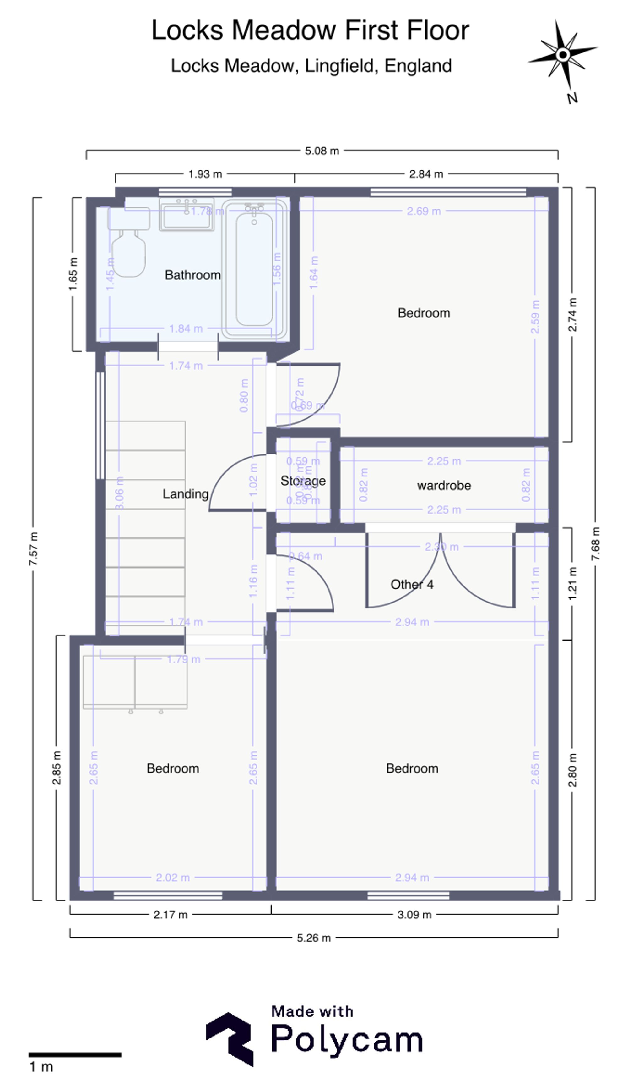 20 Locks Meadow, Lingfield floorplan