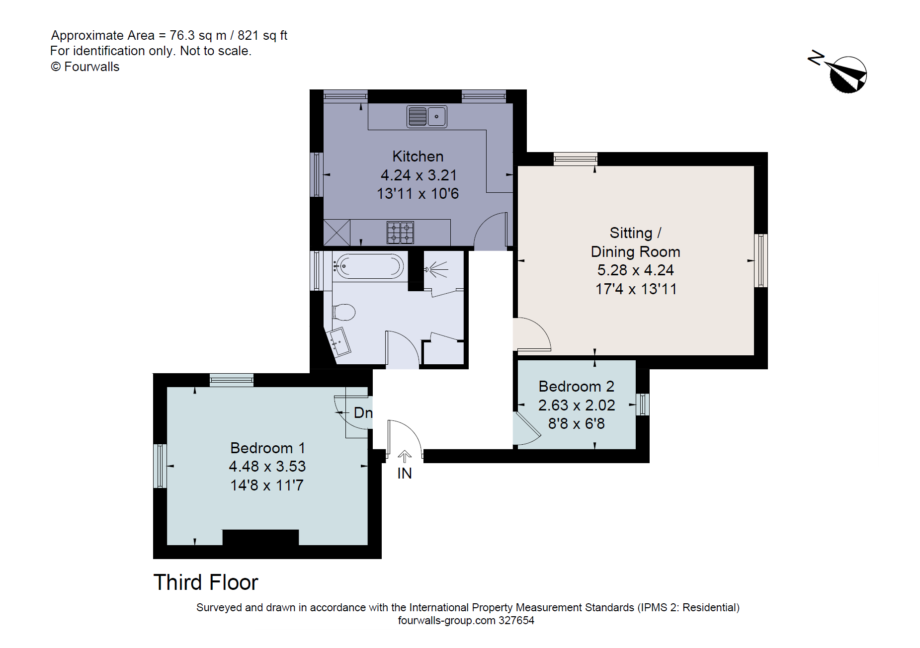 Flat 4, 4, Crick Road, Oxfordshire floorplan