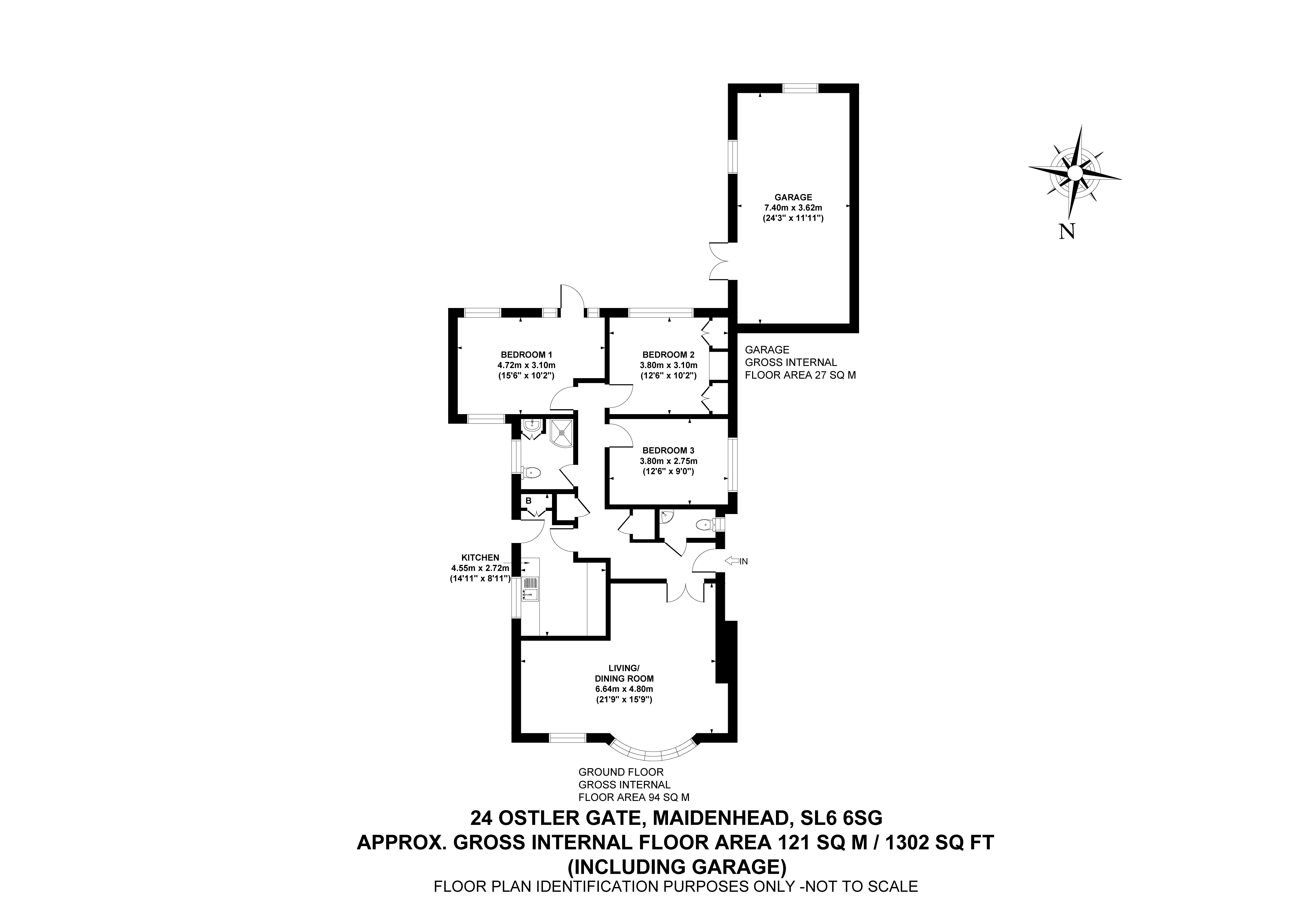 24, Ostler Gate, Maidenhead floorplan