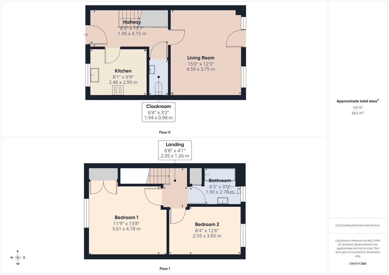 4, Kent Drive, King's Lynn floorplan