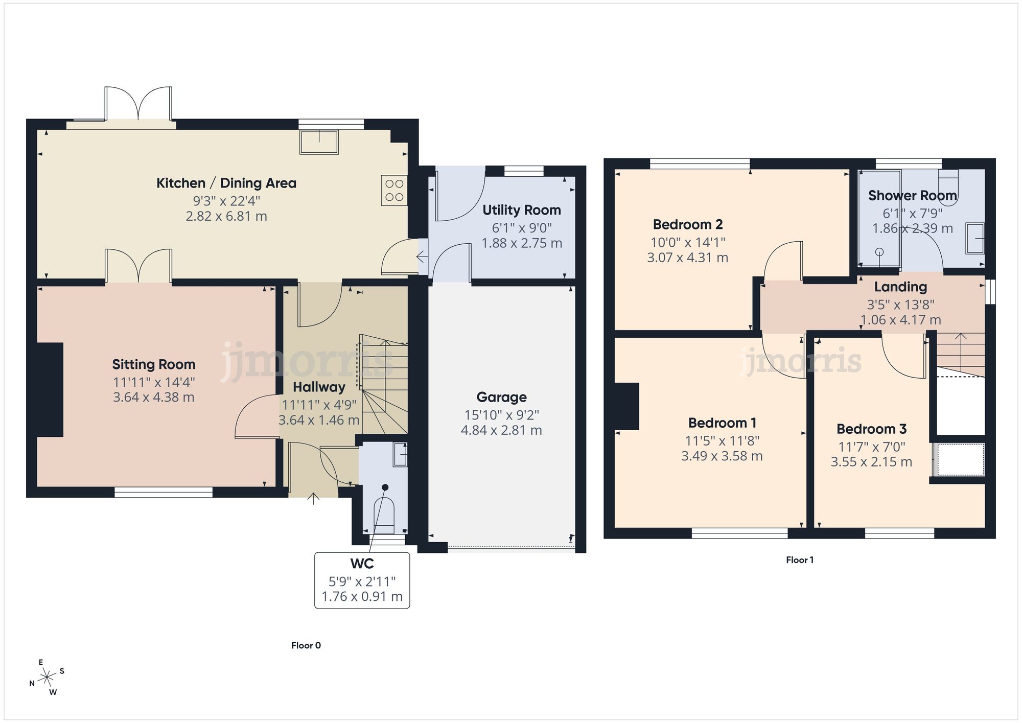 2 Parc Yr Eglwys, Newport floorplan