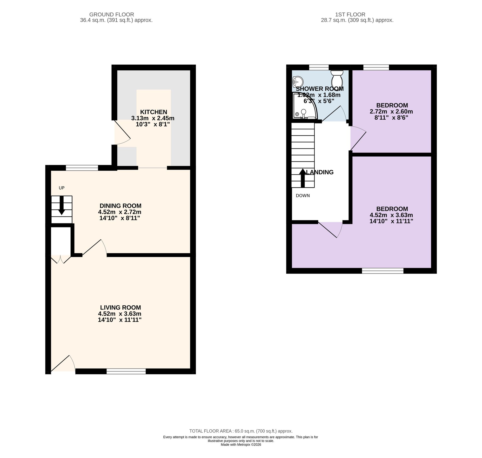 90 Preston Road, Preston floorplan