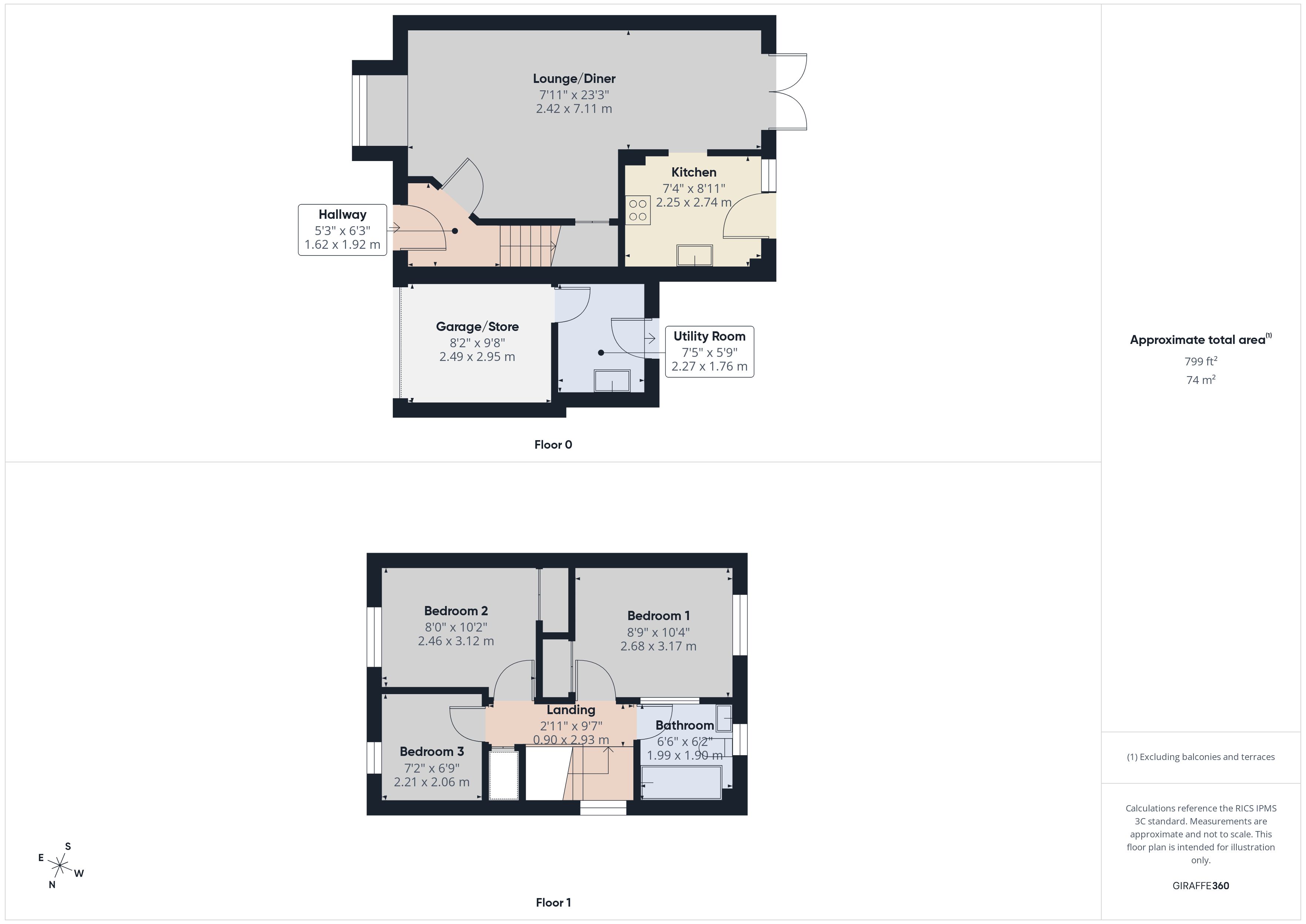 4, Hazelwood Drive, Bridgwater floorplan