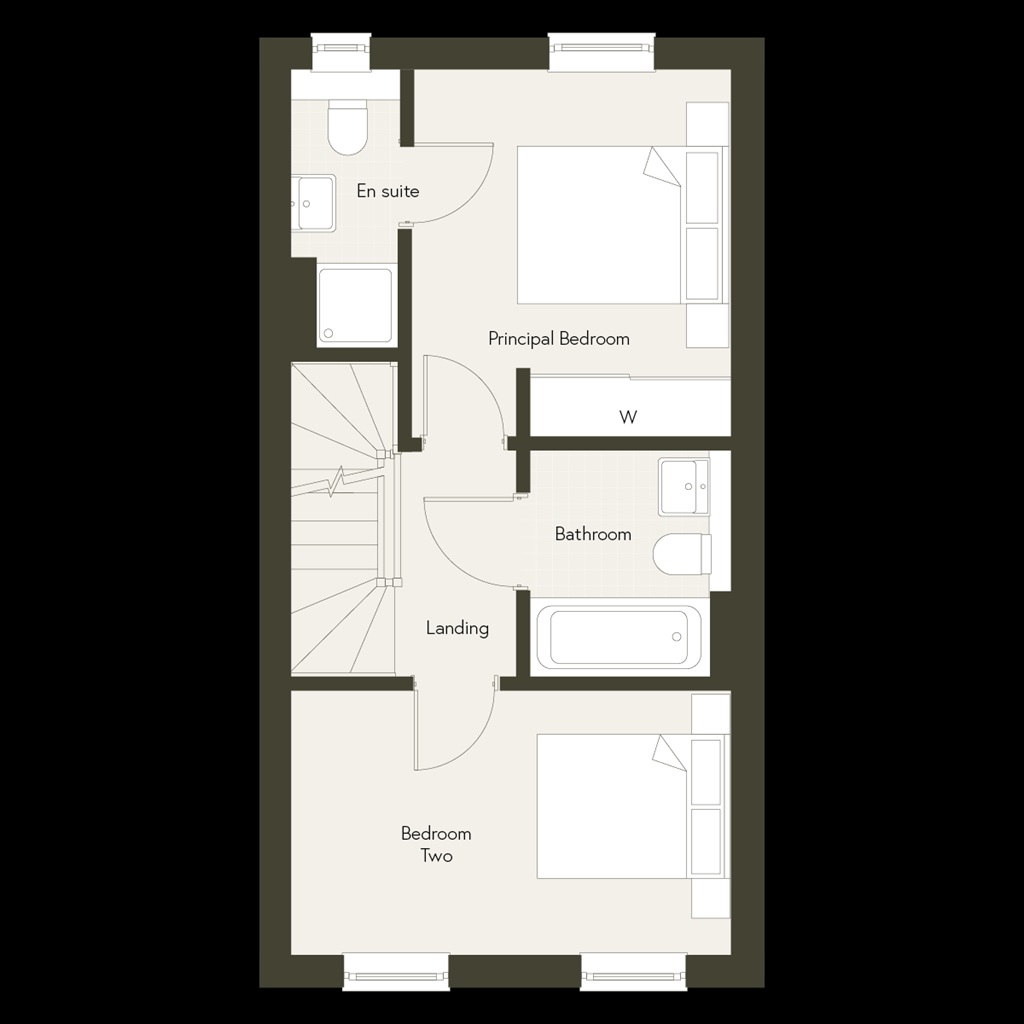 Plot 423, The Ruskin, Manningtree Park, Manningtree floorplan