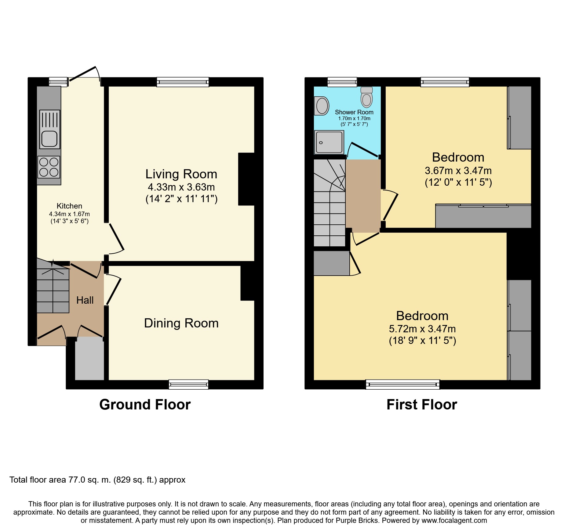 2 Bedrooms Terraced house for sale in Moorside Road, Bromley BR1